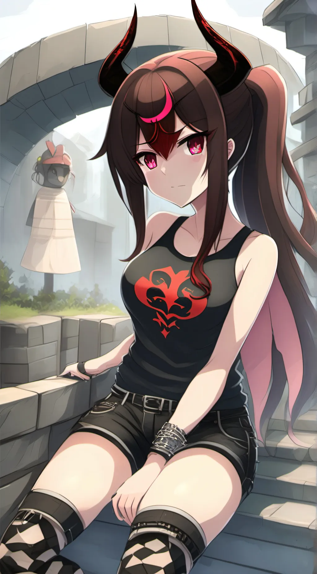 ai character: Villa background