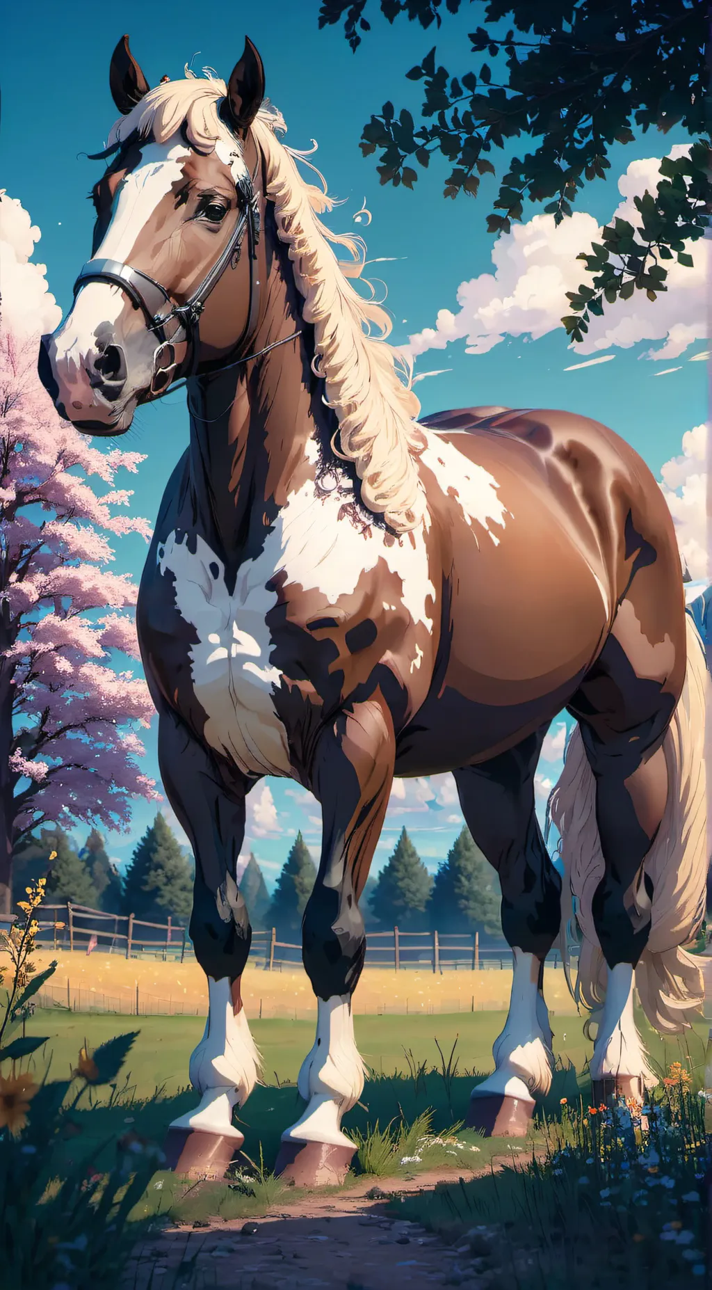 ai character: Ranch background