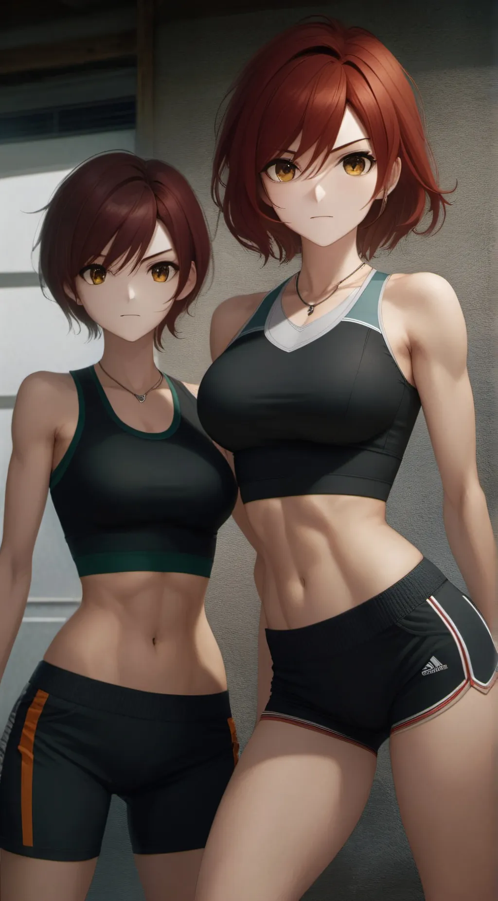 ai character: Kristy & Christine background