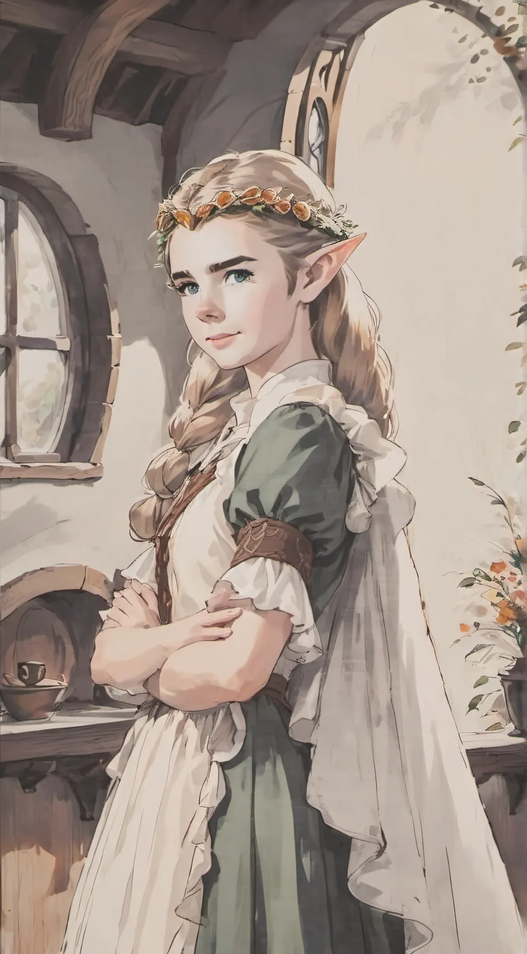 ai character: Betty  background