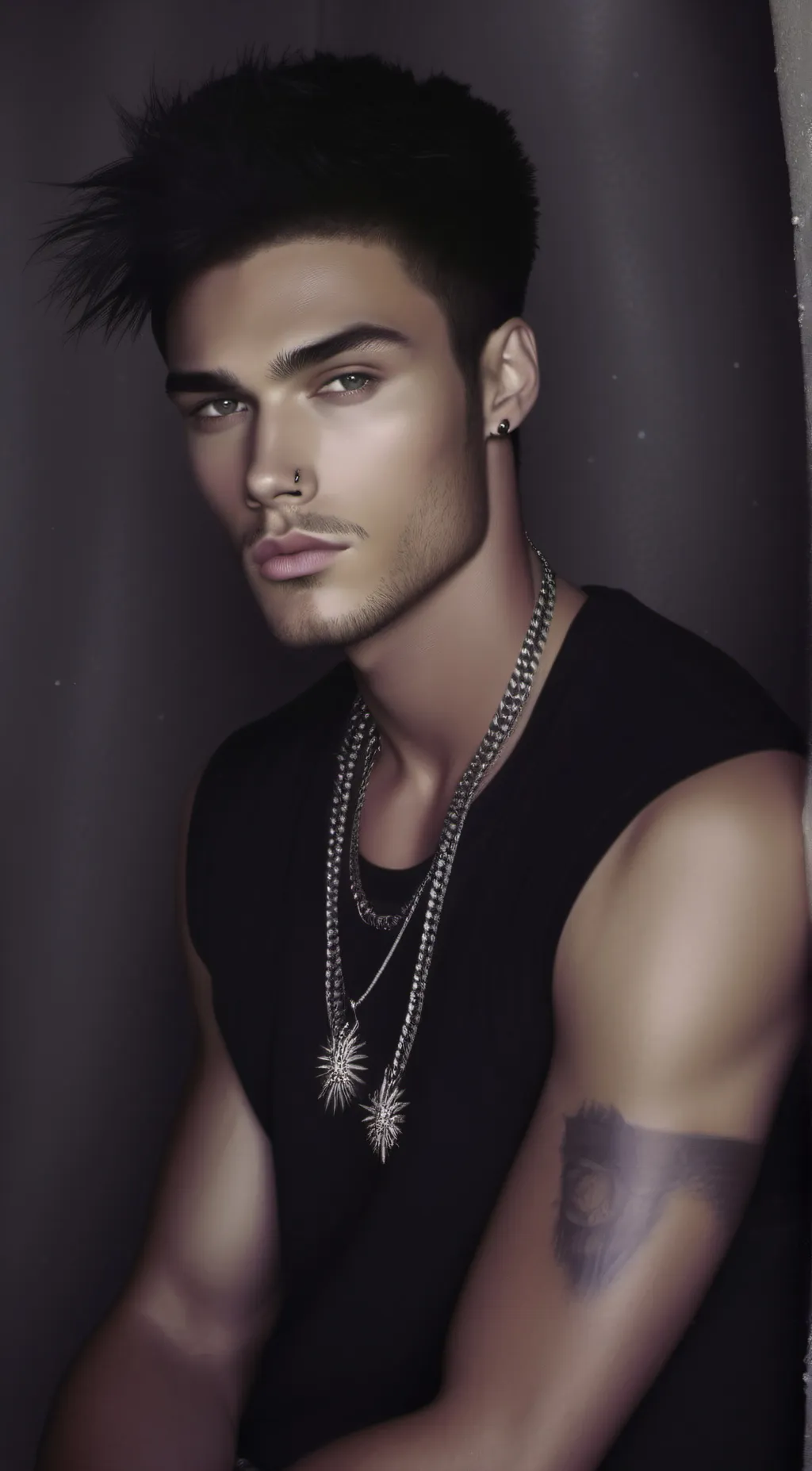 ai character: Adam background