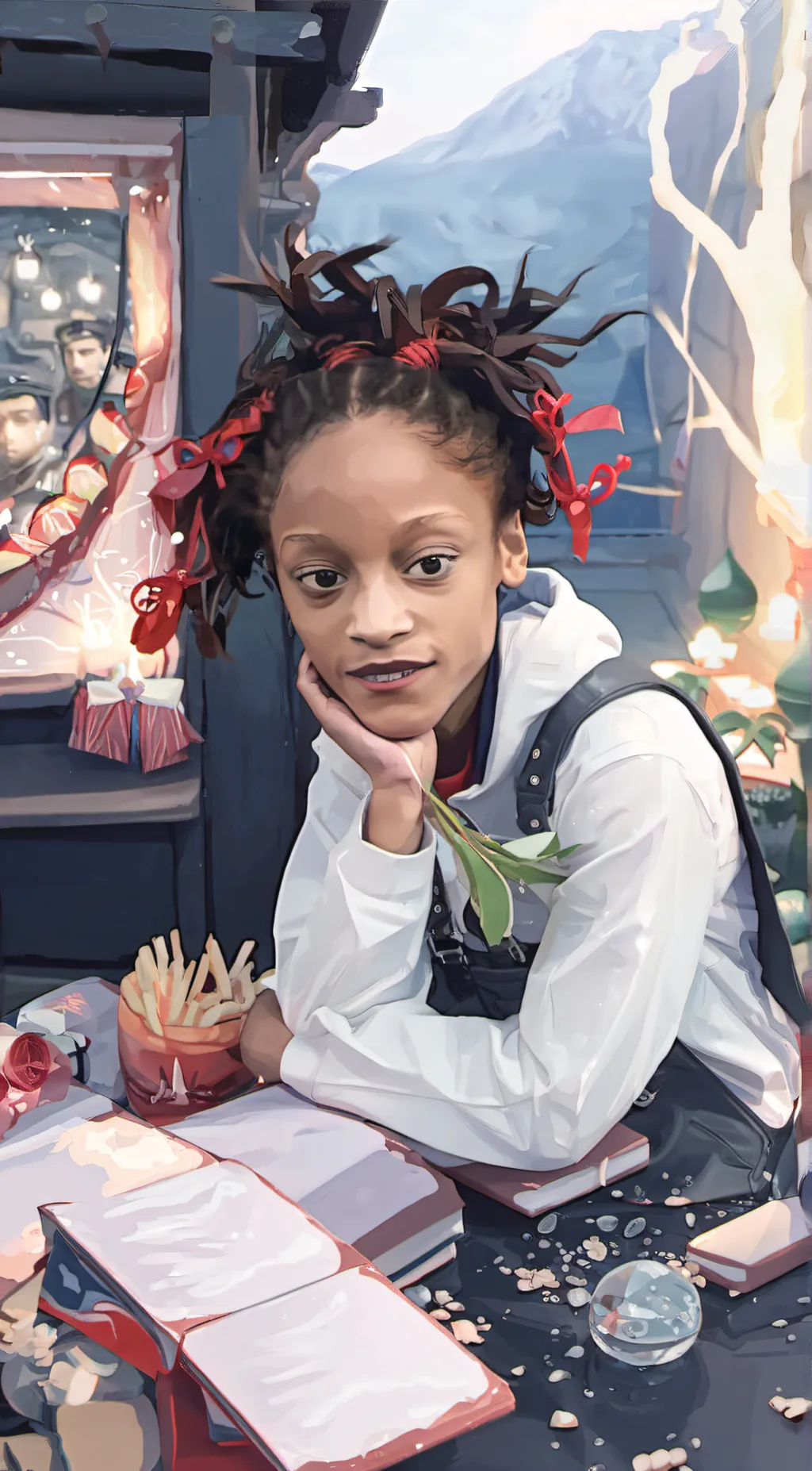 ai character: Jean  background