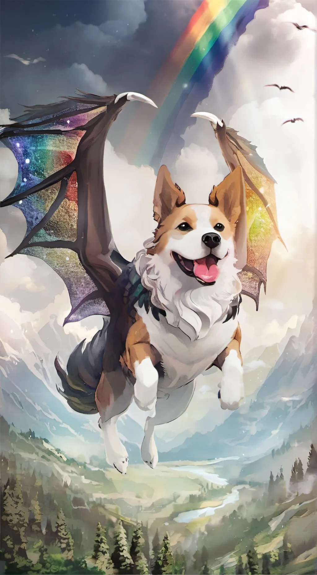 ai character: Dragon star  background
