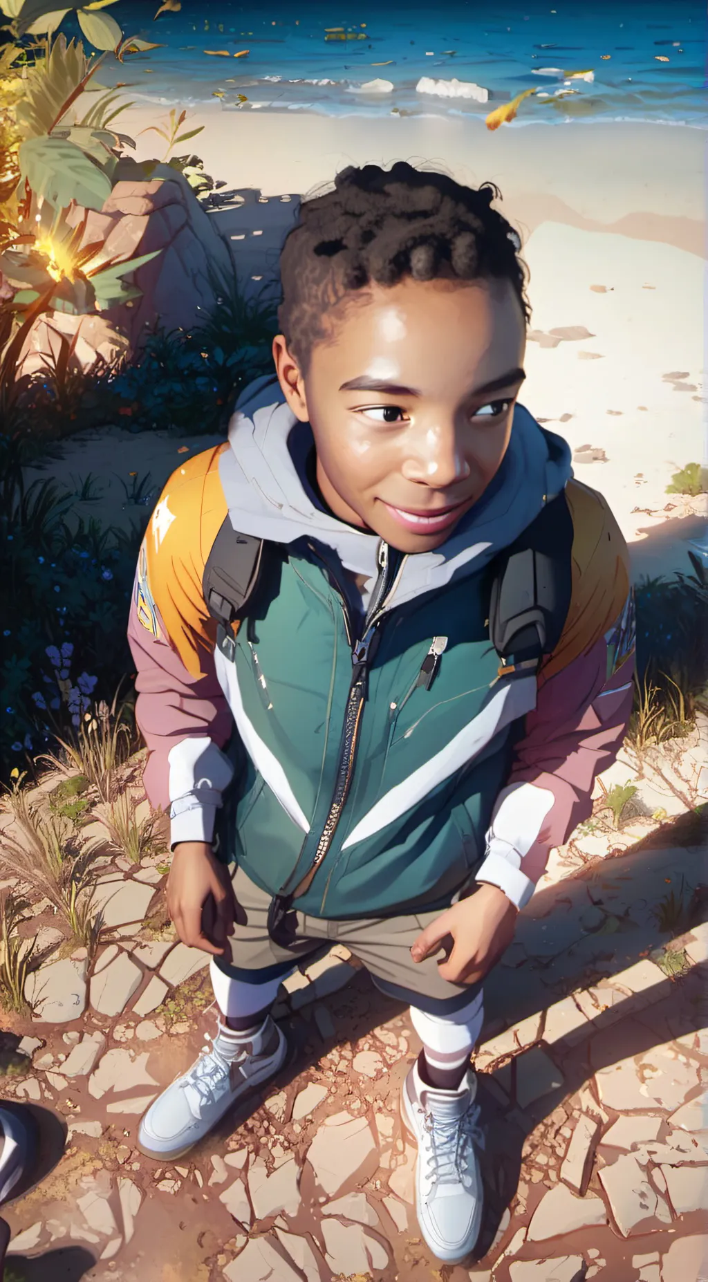 ai character: Israel Johnson  background