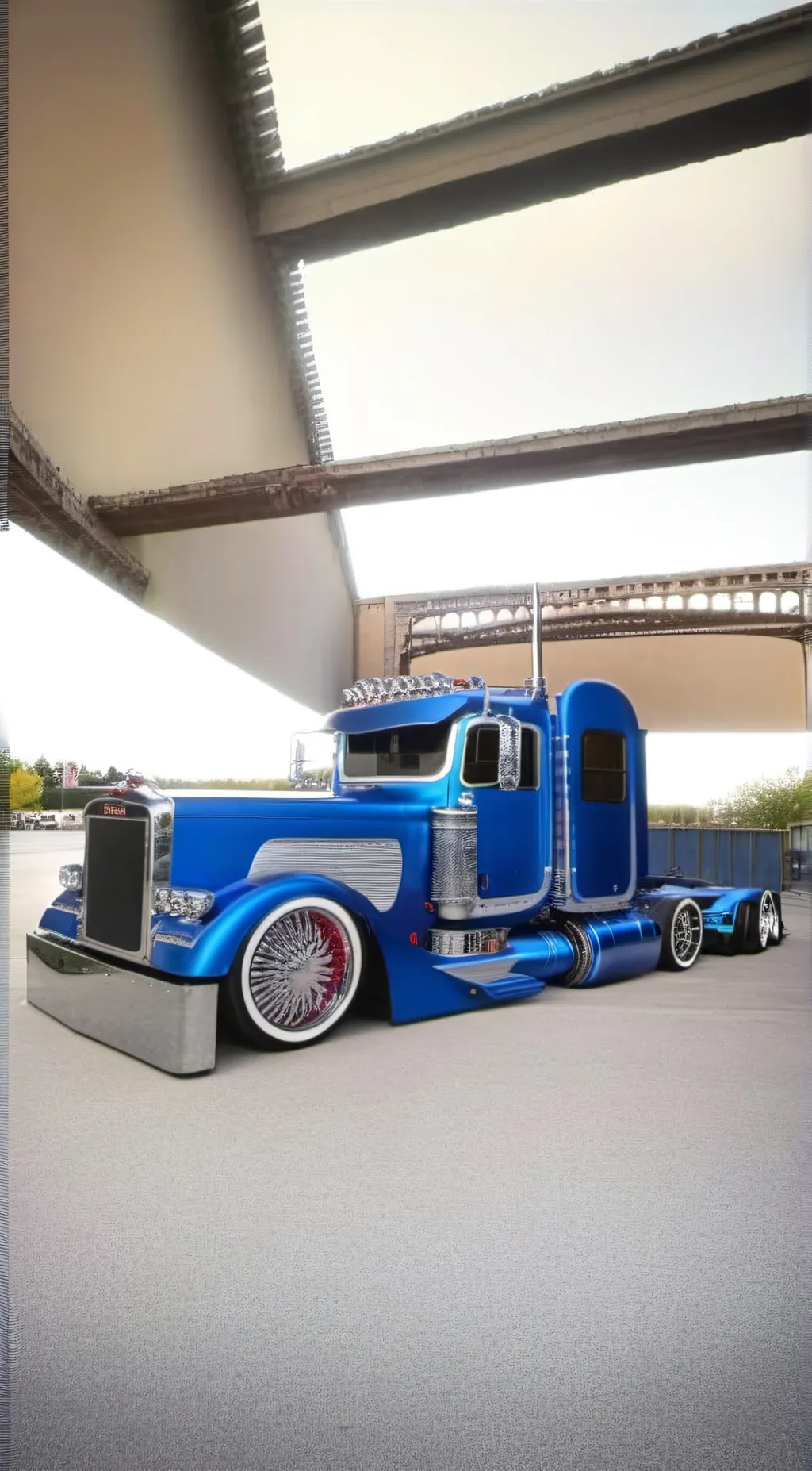 ai character: peterbilt  background