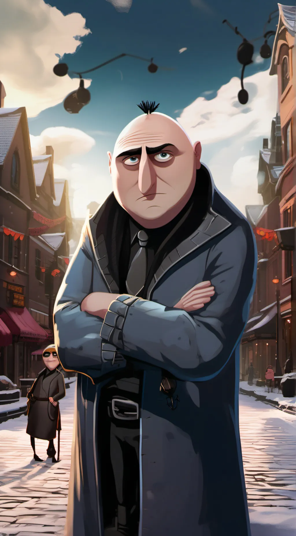 ai character: gru background