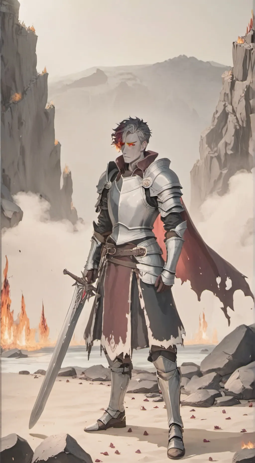 ai character: Soul of Cinder background