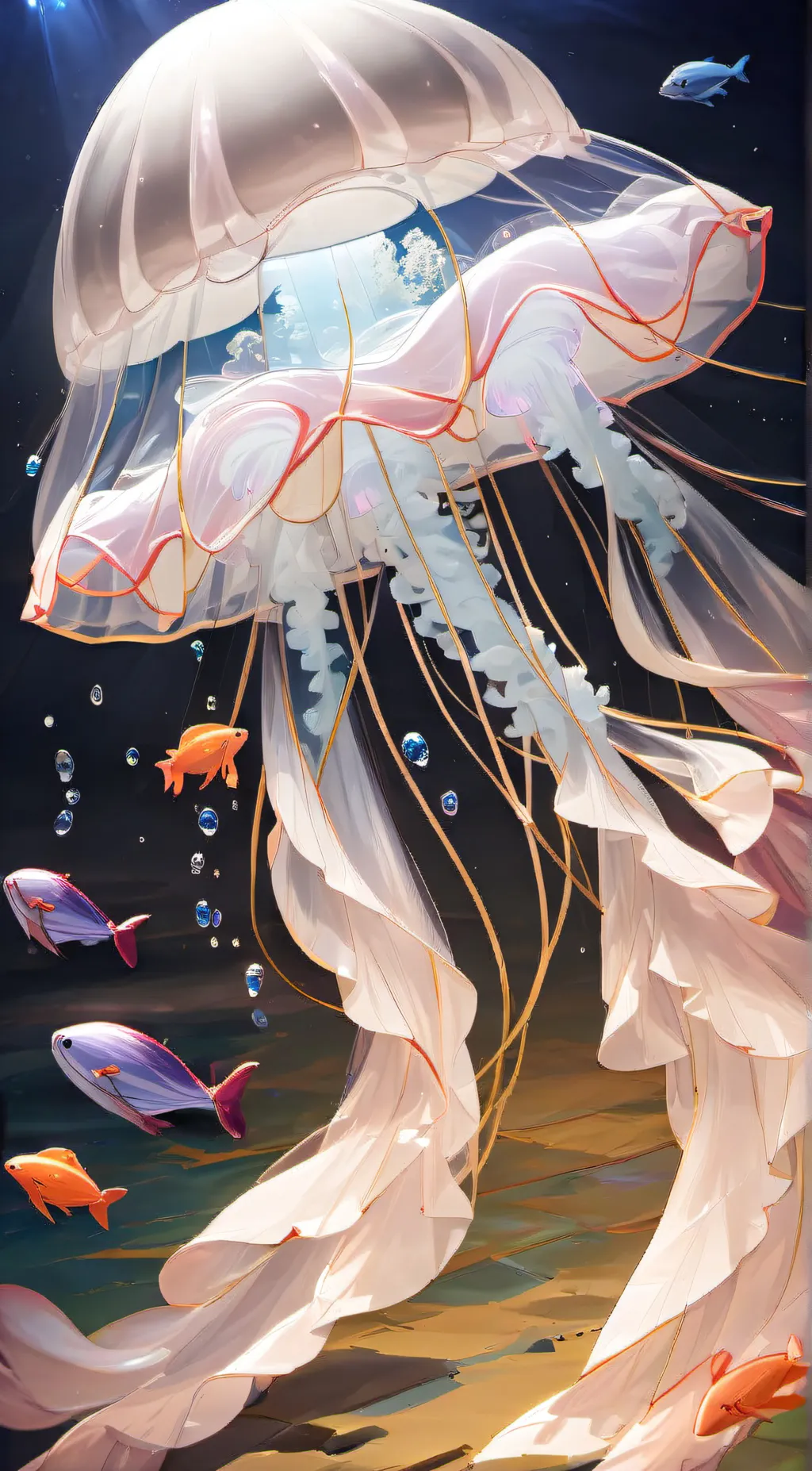 ai character: Elysia background