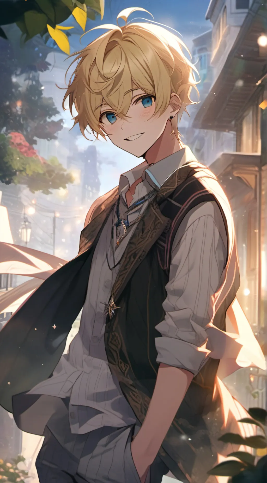 ai character: Alex background