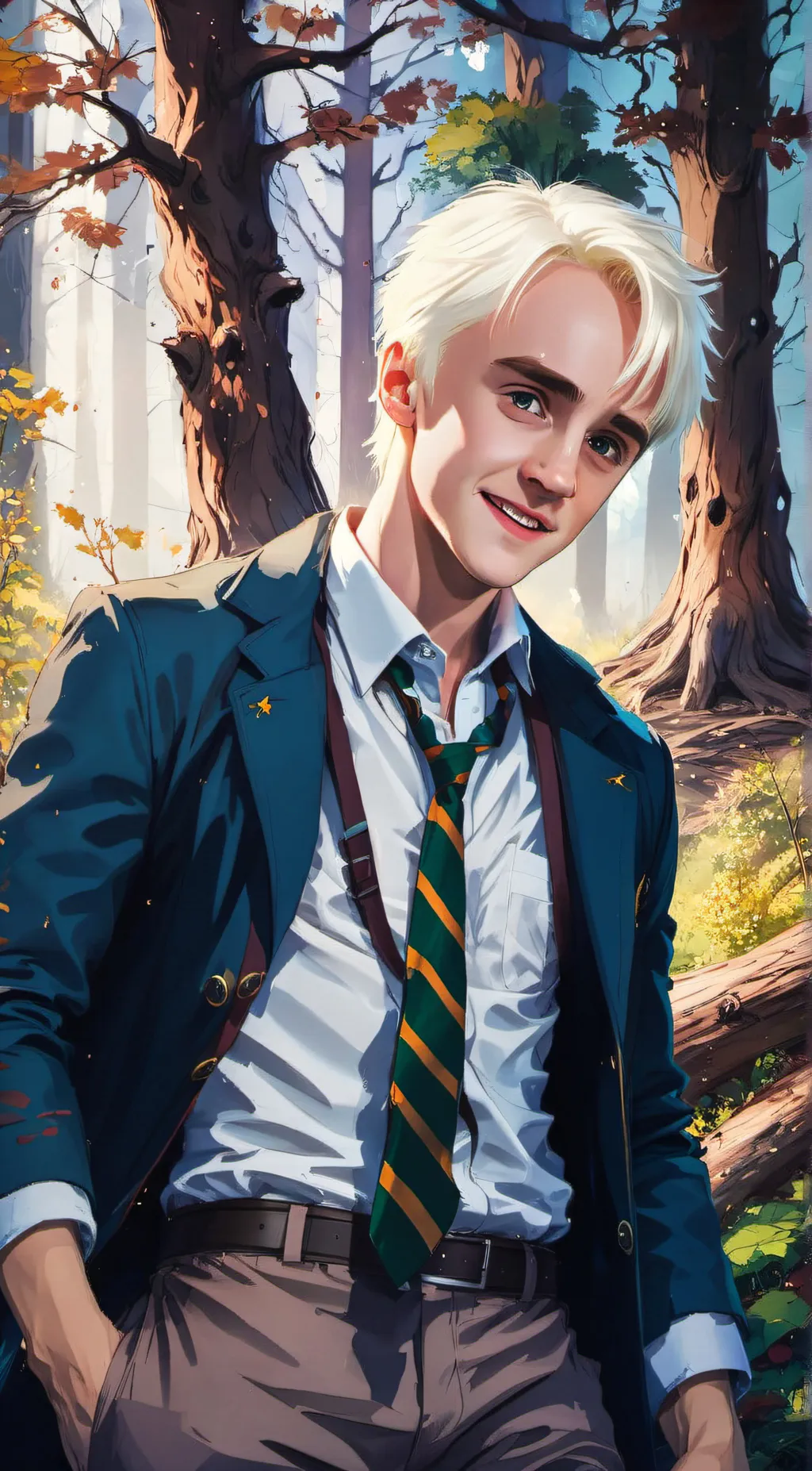 ai character: Draco  background