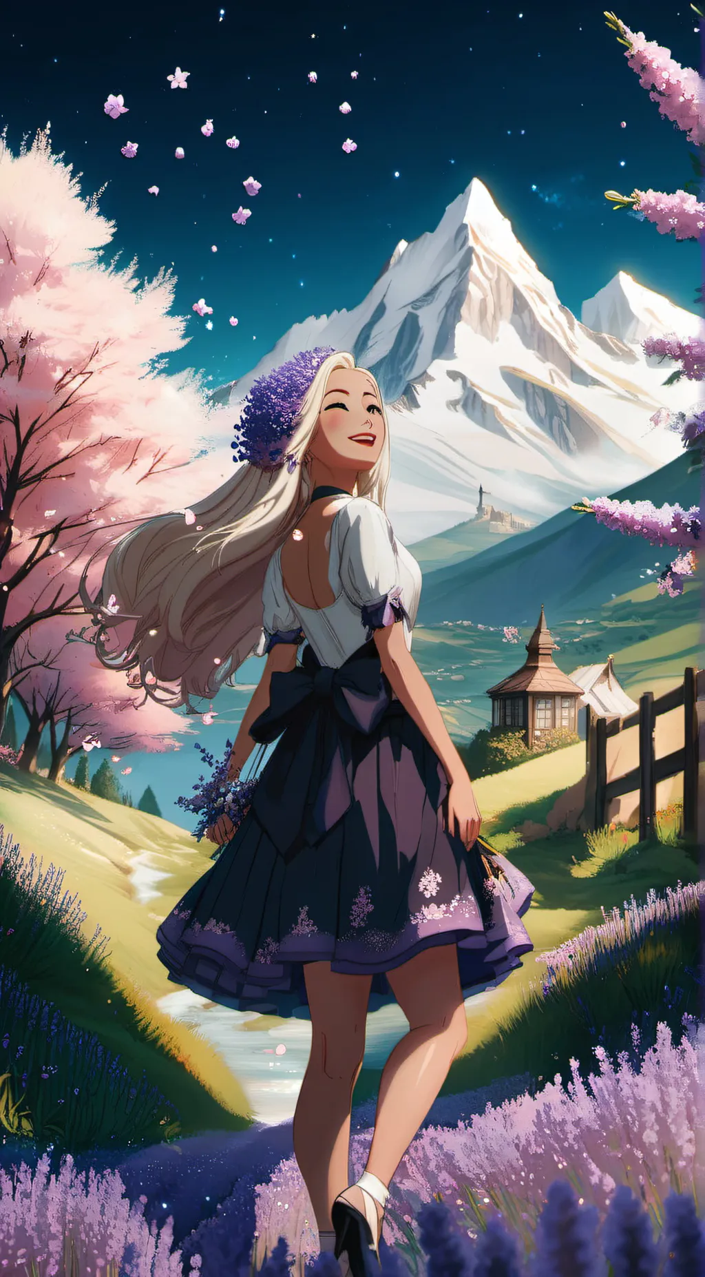 ai character: Lav background
