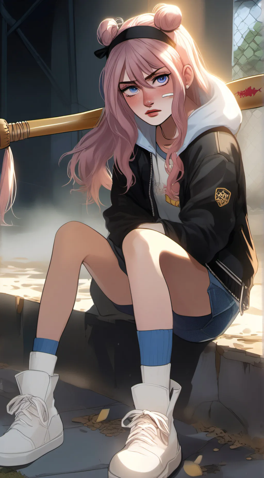 ai character: Aubrey  background