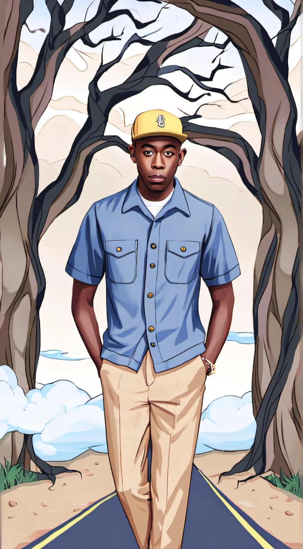 ai character: tyler the creator background