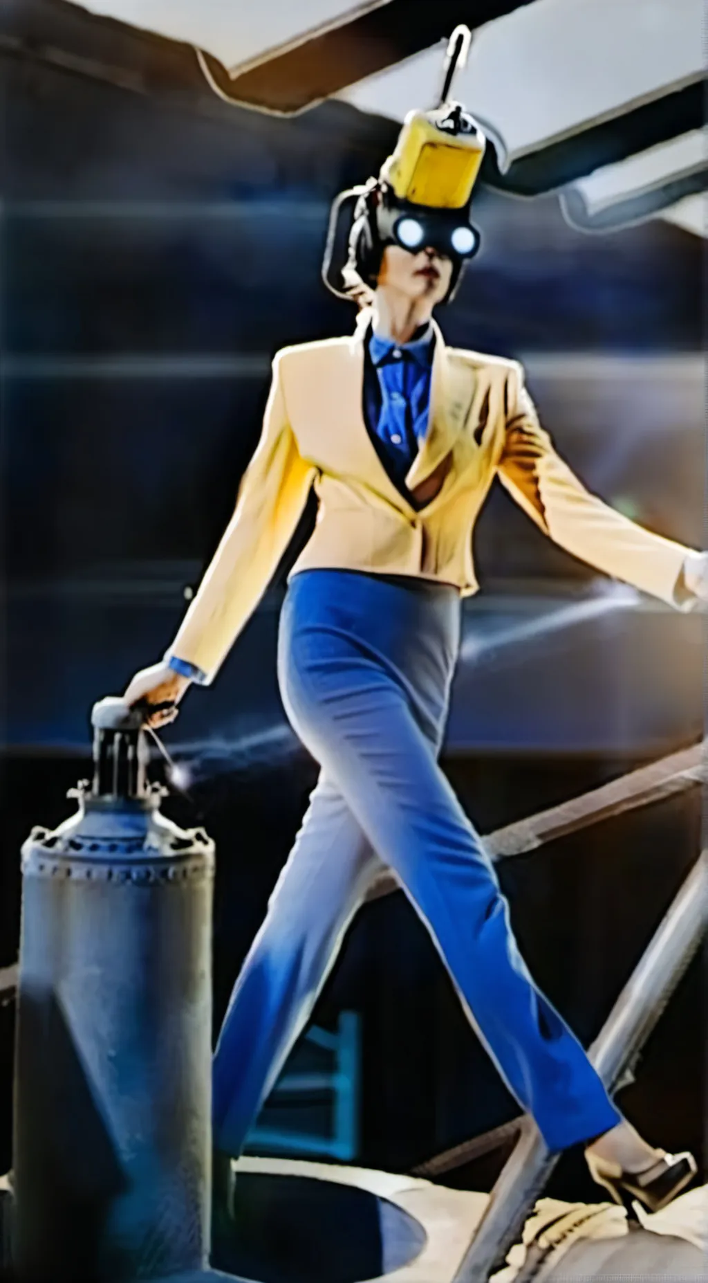ai character: drill women background