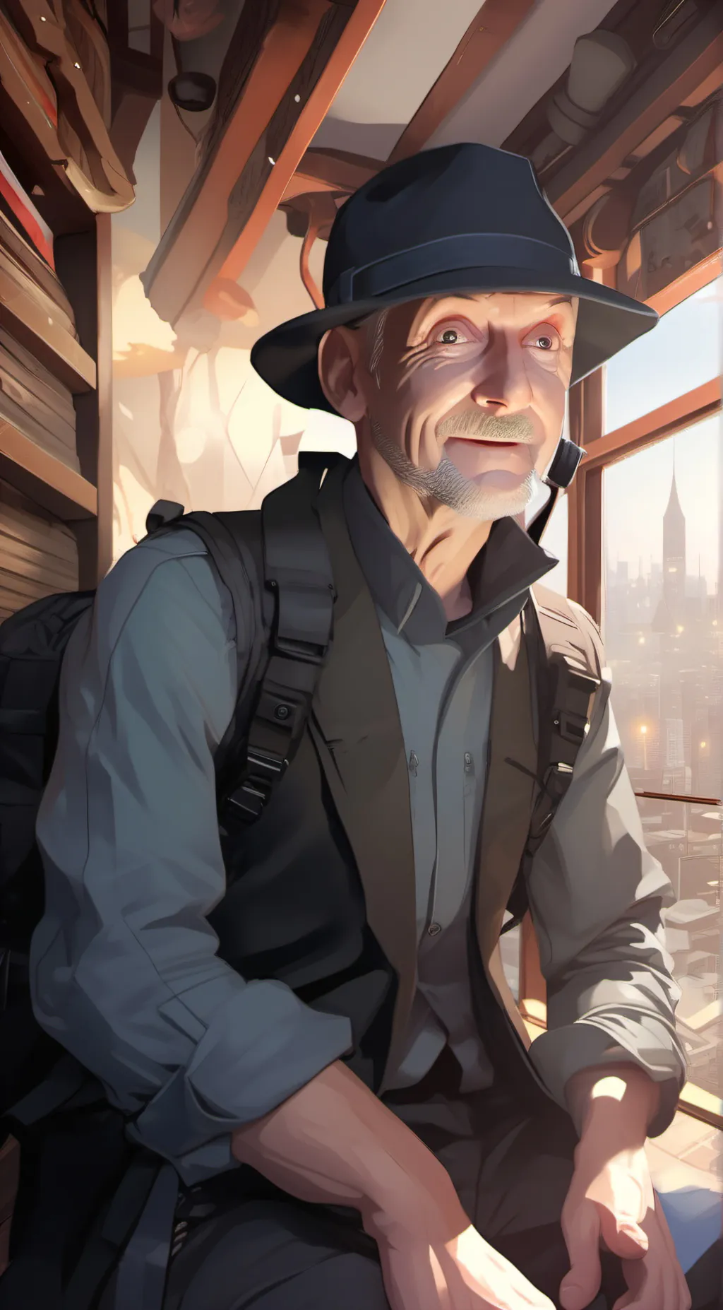 ai character: elmer background