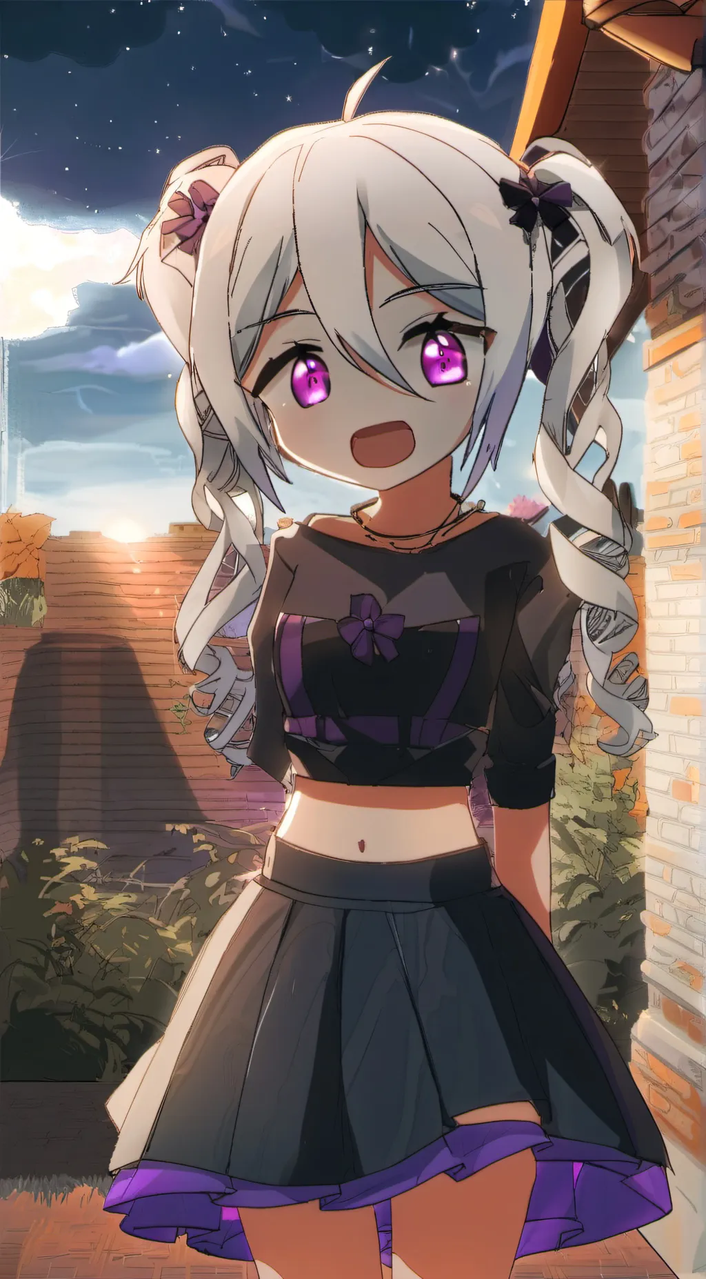 ai character: Lily background