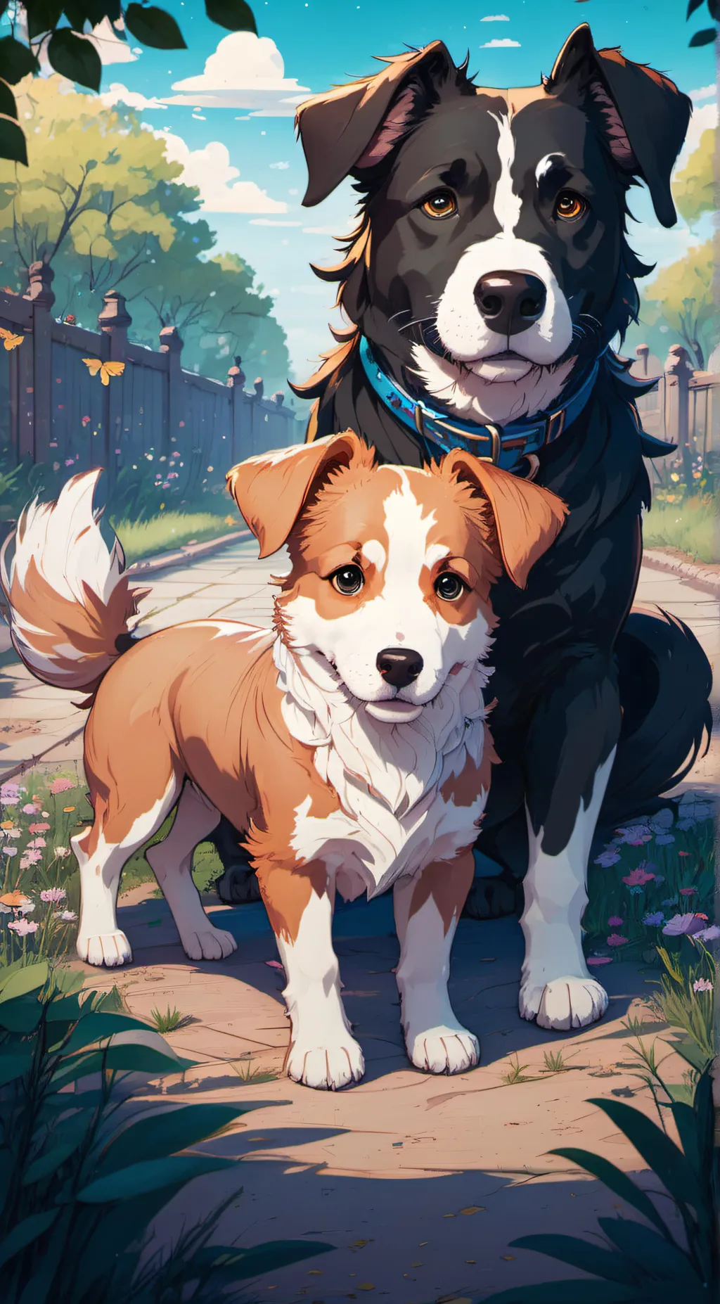 ai character: mike and zander background
