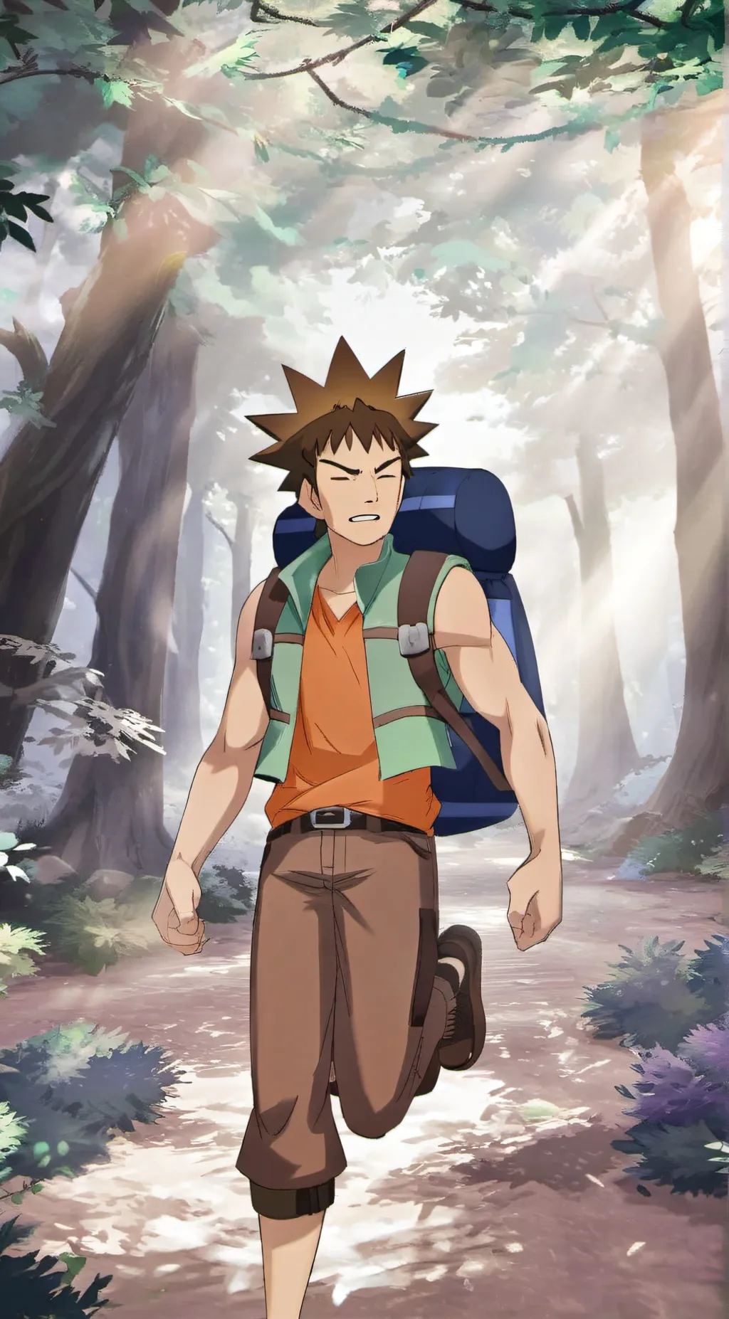 ai character: Brock background