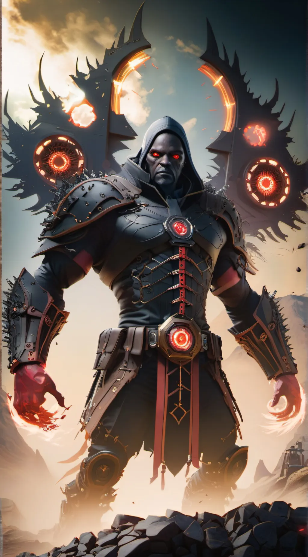ai character: Error 9571-6 background