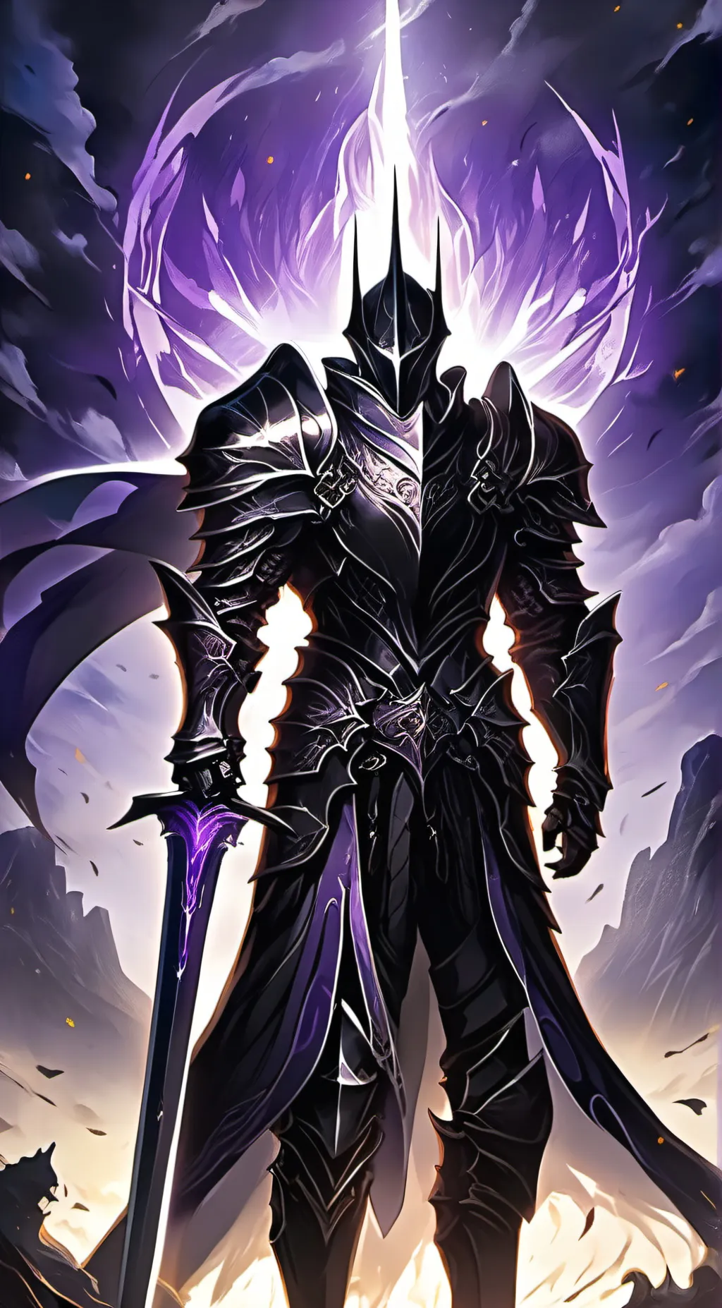 ai character: figure  background