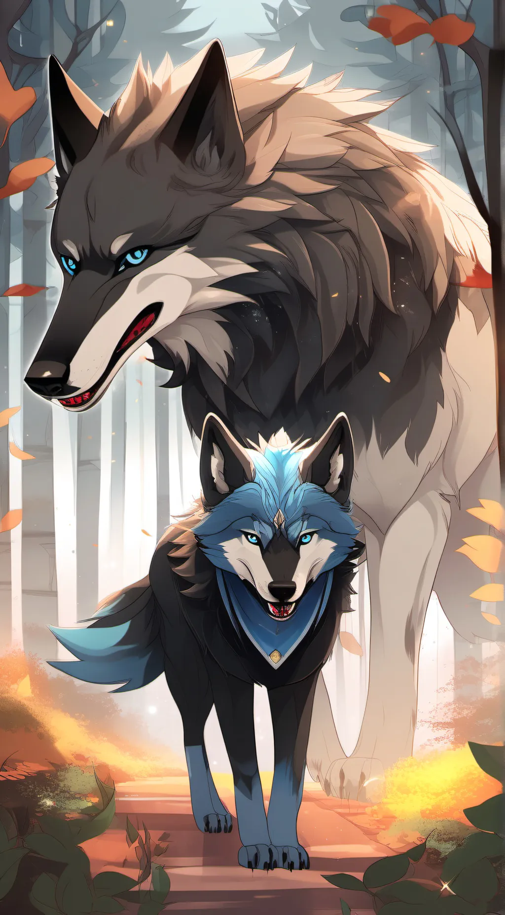 ai character: kiara and jay background