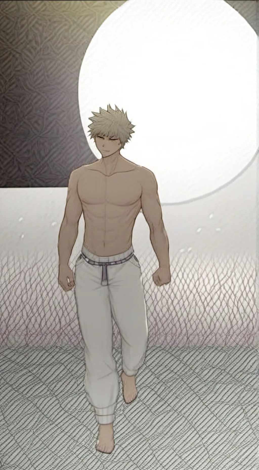 ai character: Bakugou background