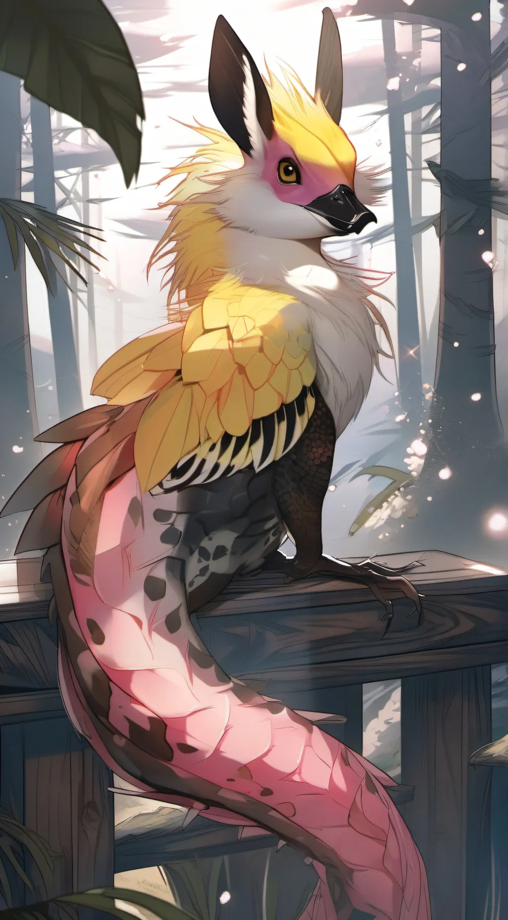 ai character: Leon background