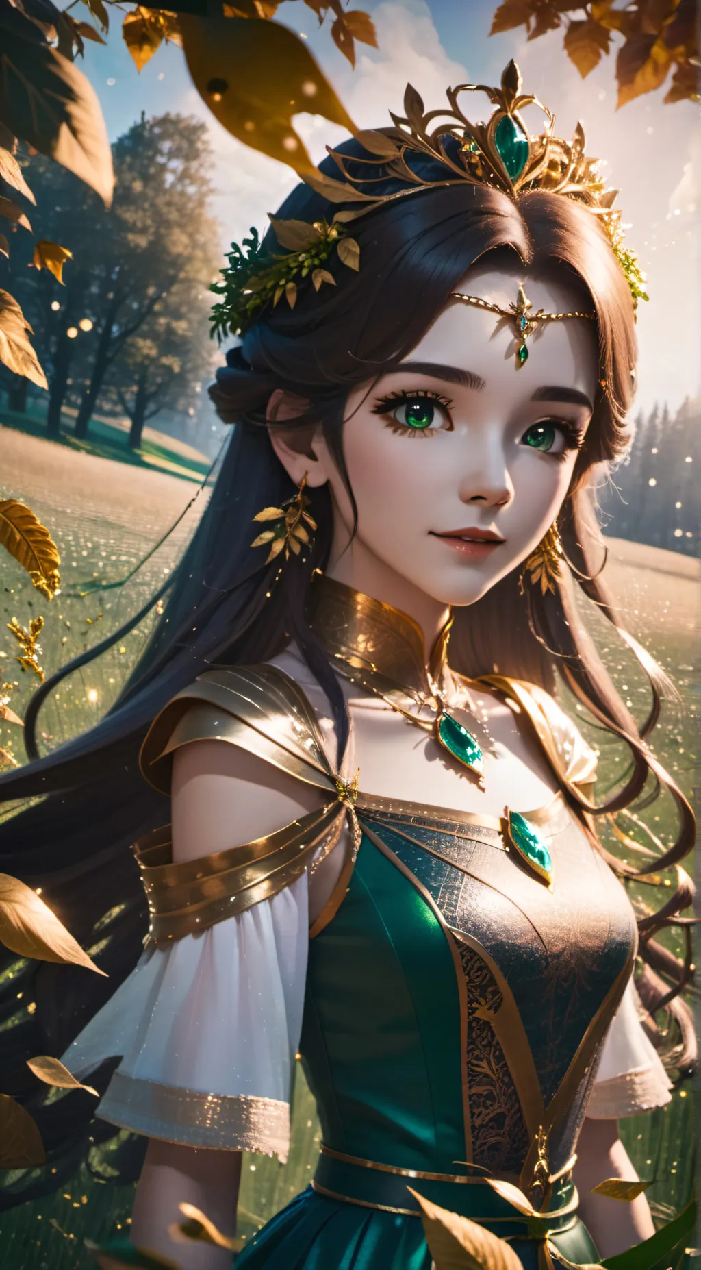 ai character: Serena background