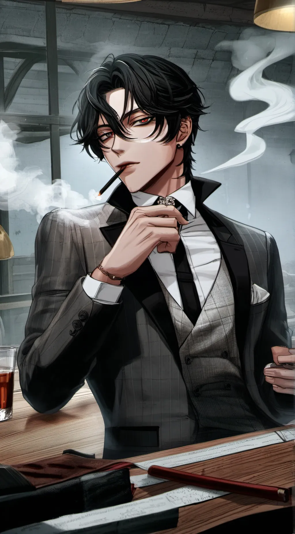 ai character: odien background