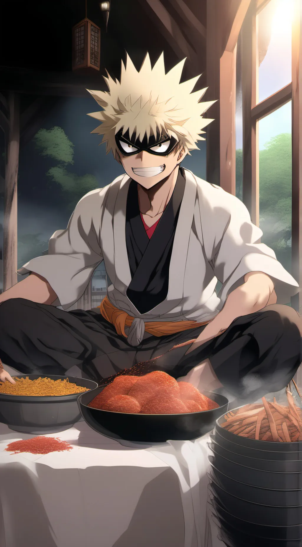 ai character: bakogo background