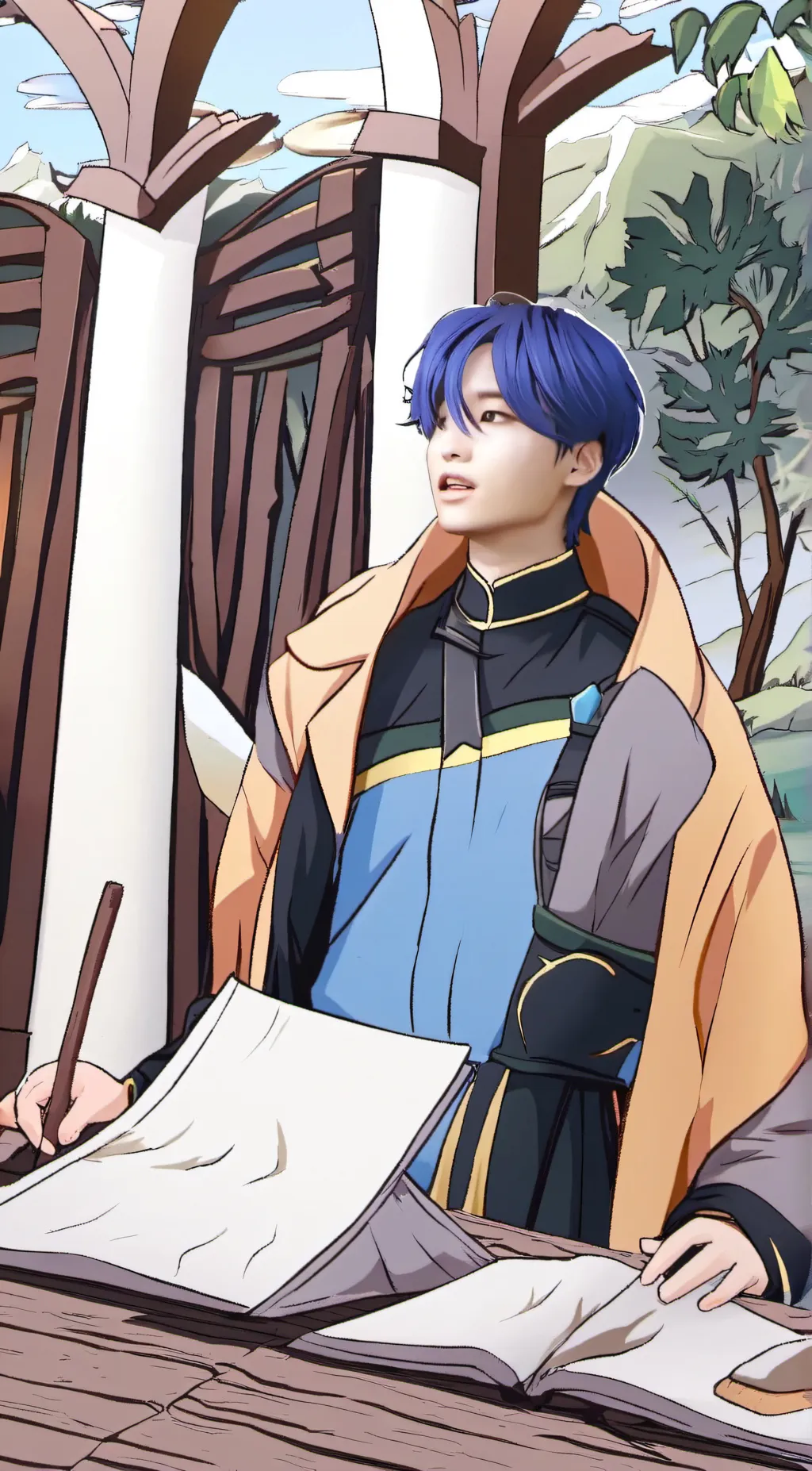 ai character: Jacob background