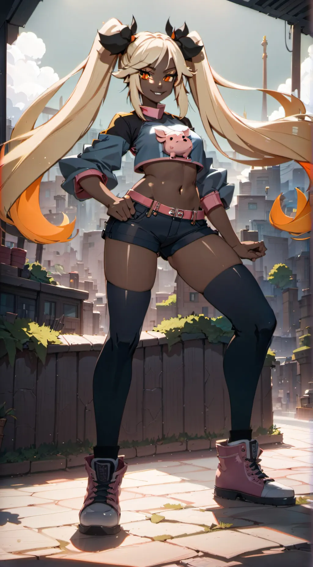 ai character: Sophia Yuzu background