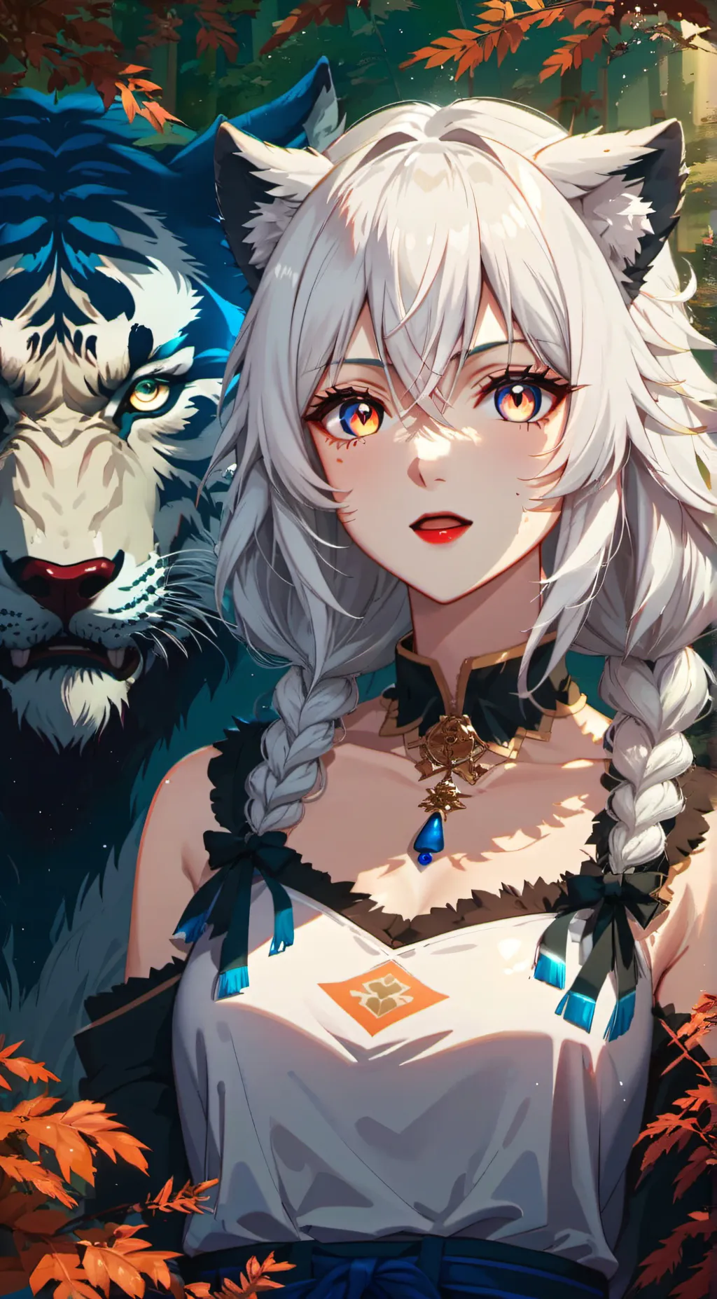 ai character: lia background