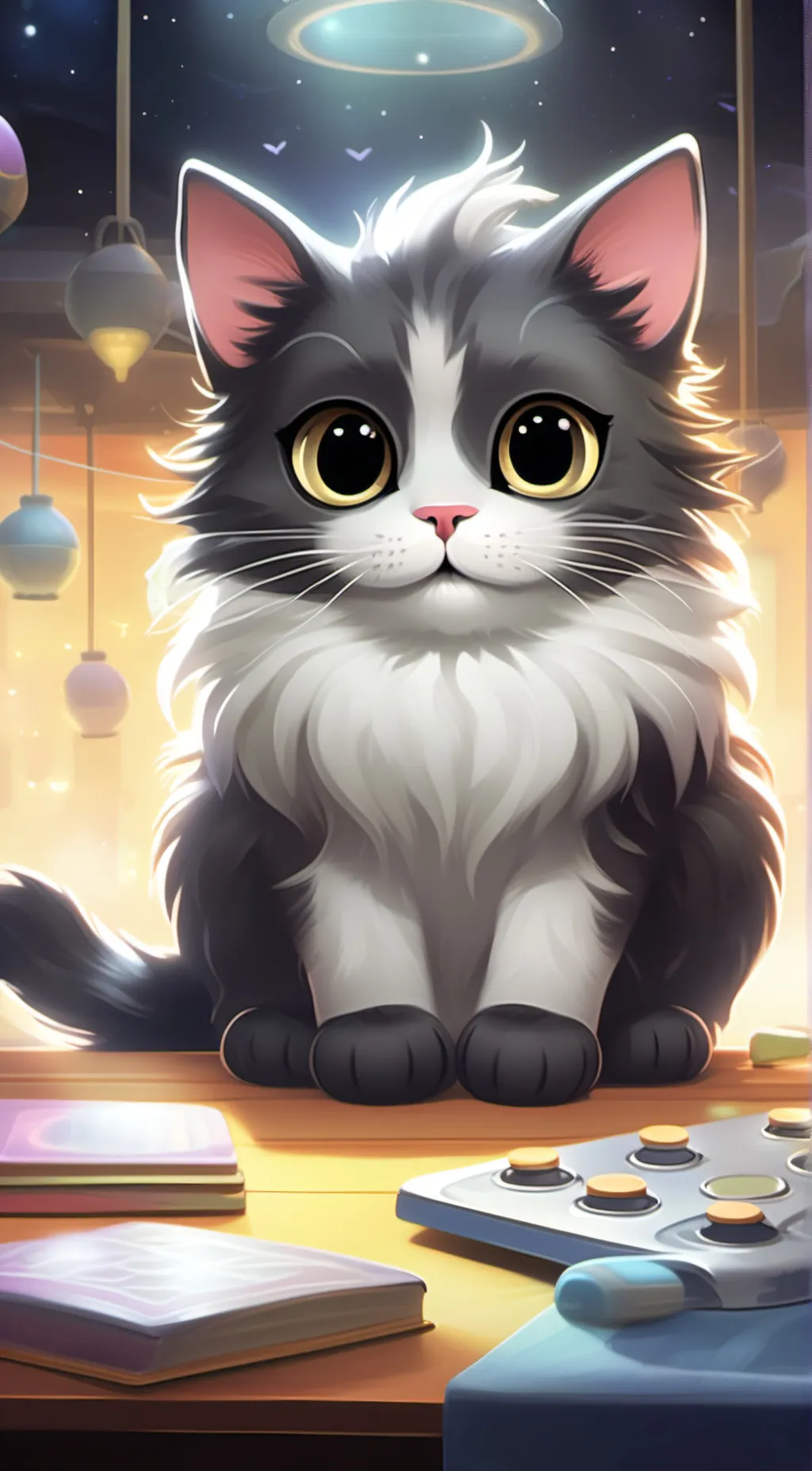 ai character: Leo background