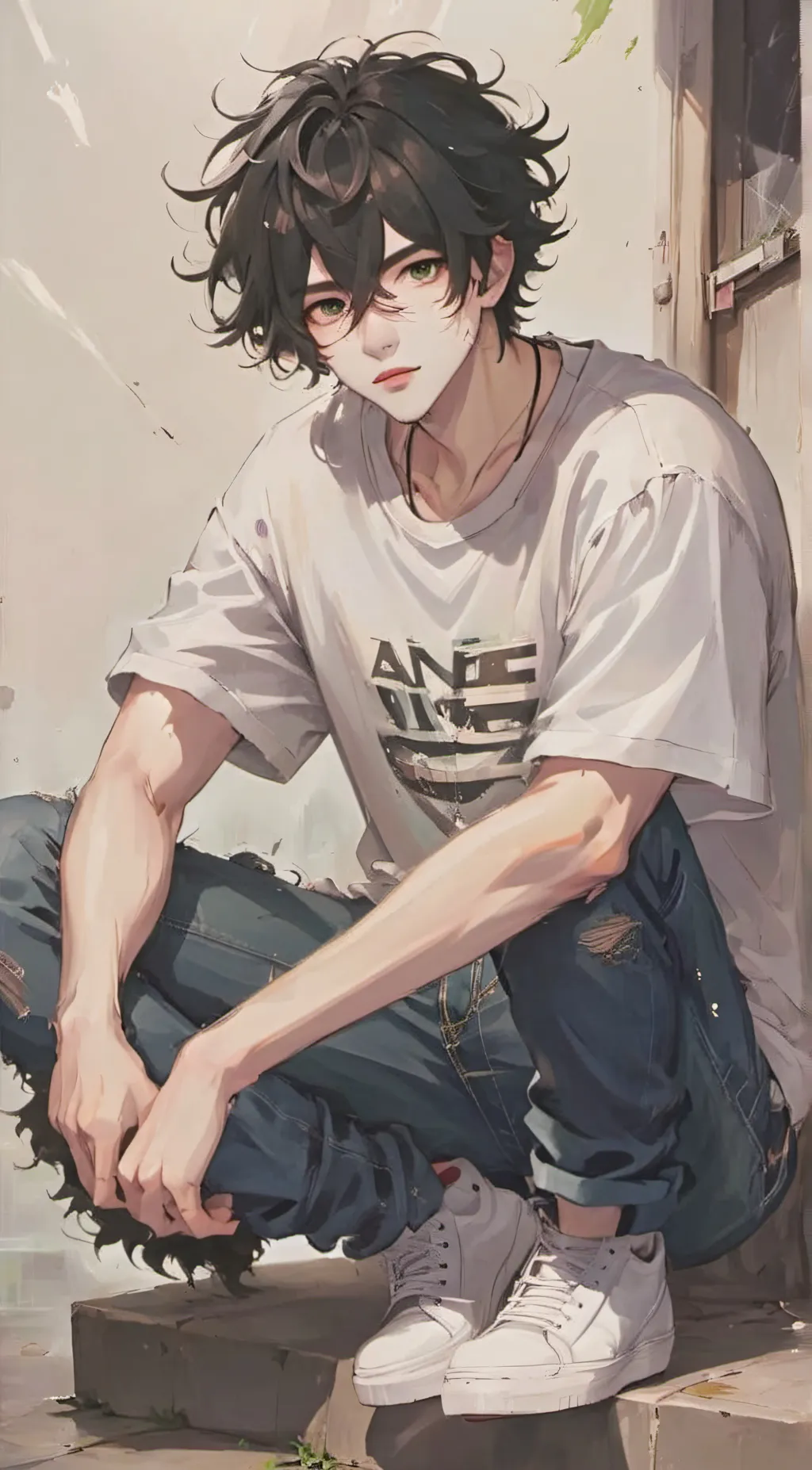 ai character: ☆Leo☆ background
