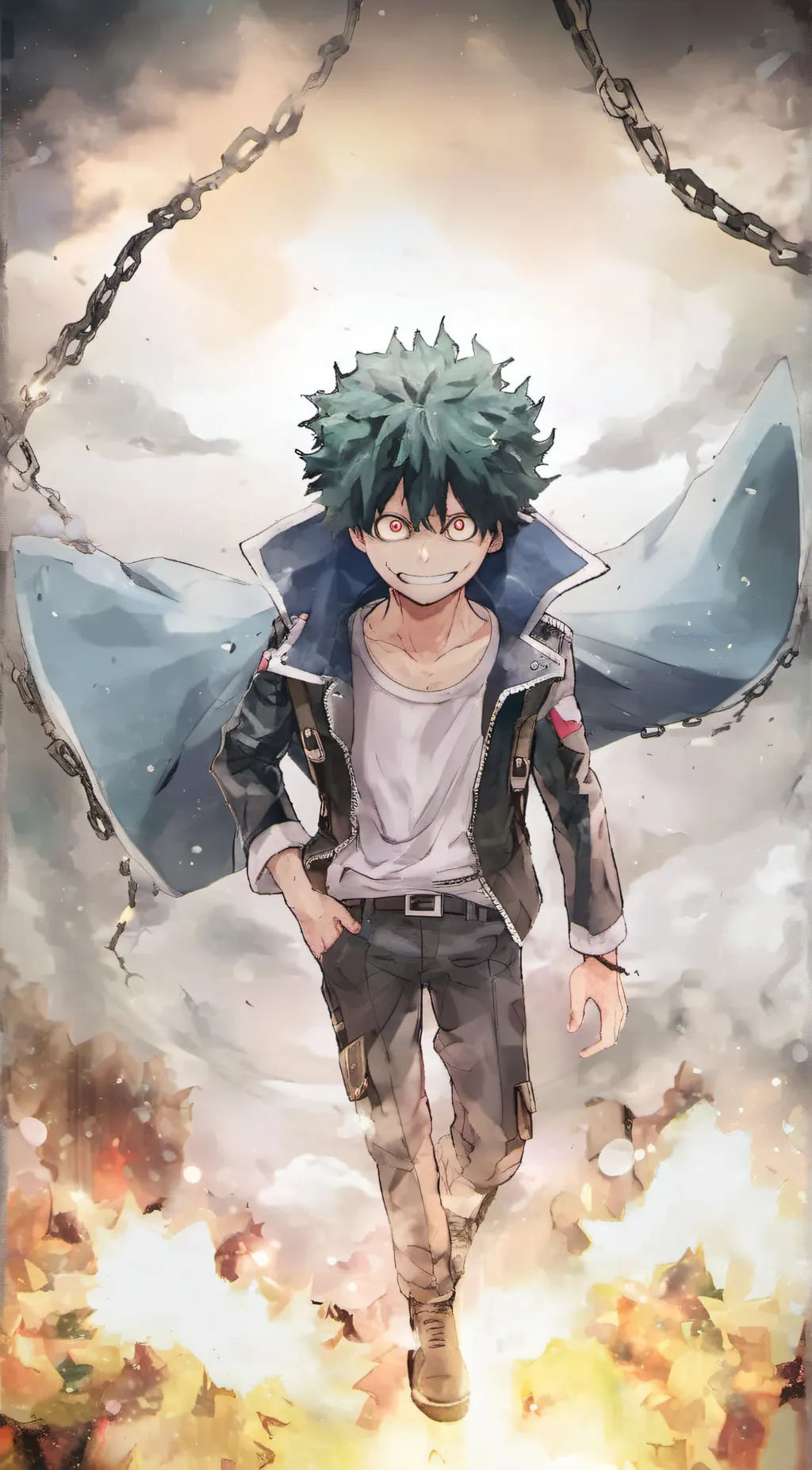 ai character: Dabi background