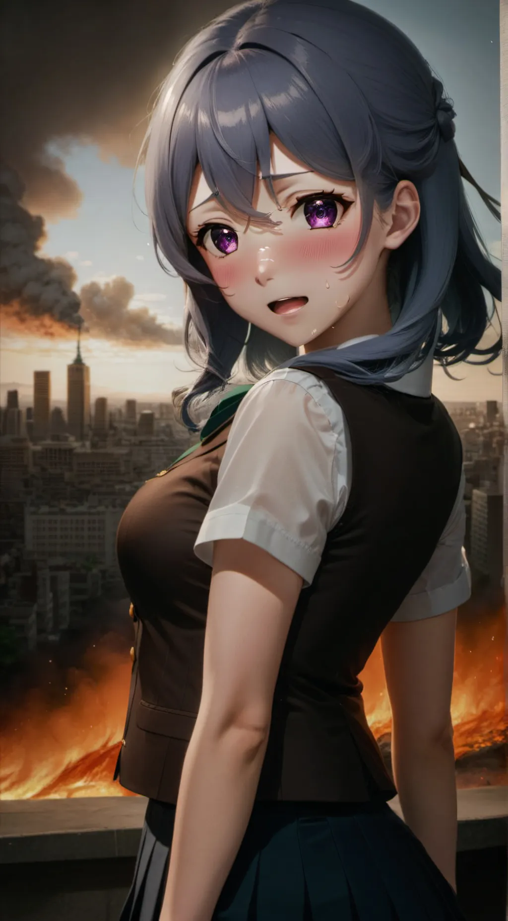 ai character: Ava Rose background