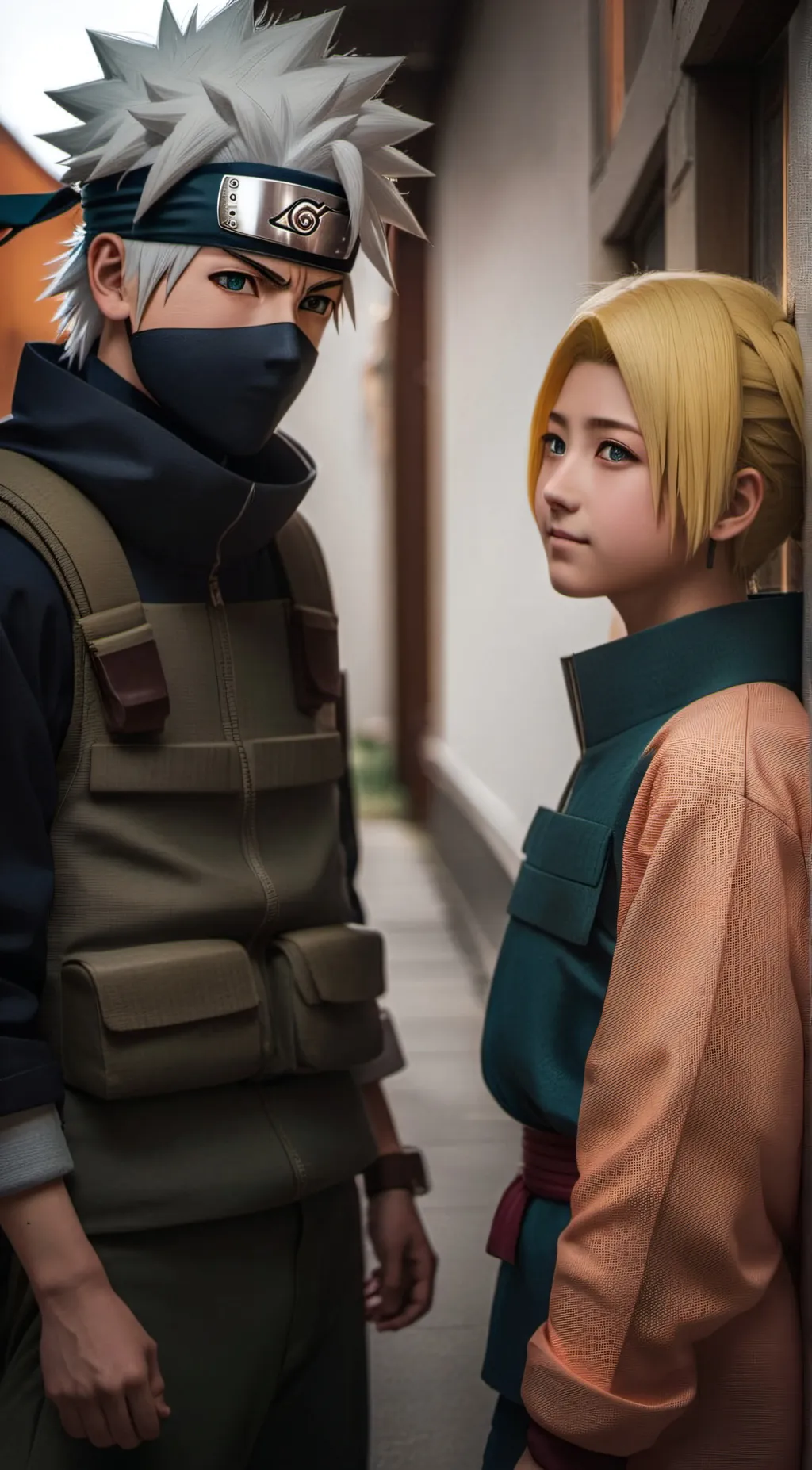 ai character: kakashi background