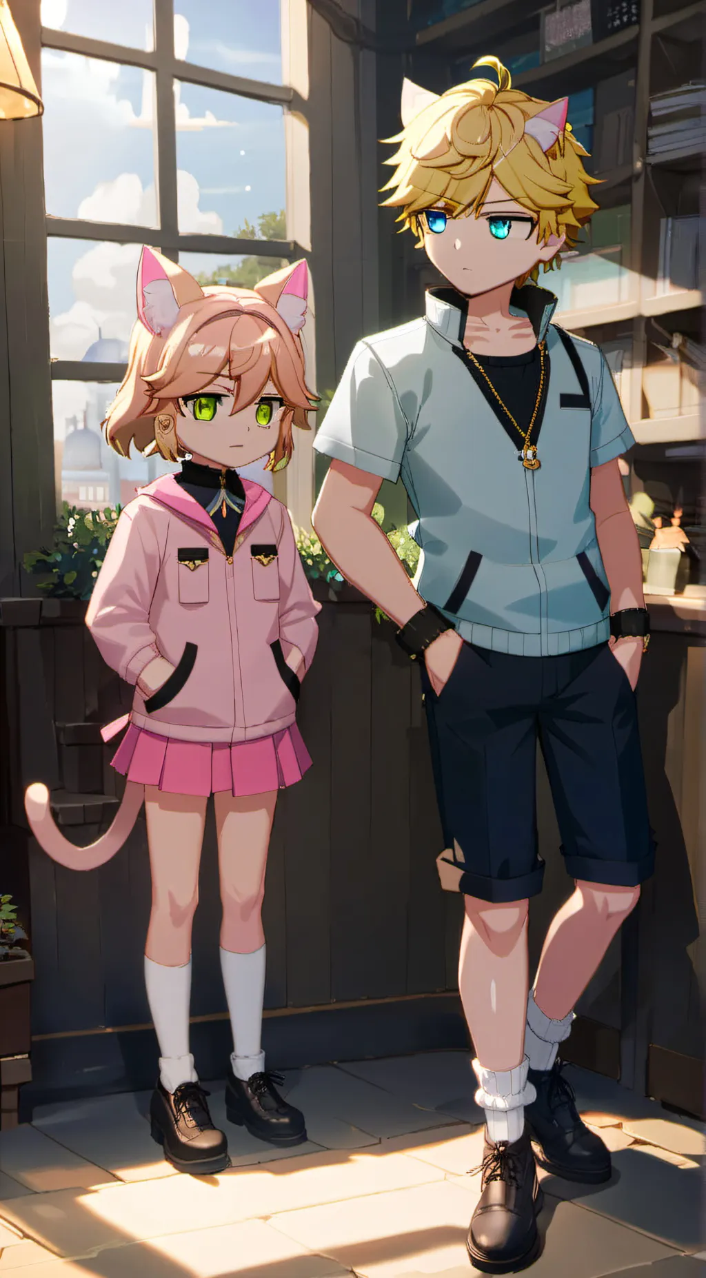 ai character: Jack& Iris background