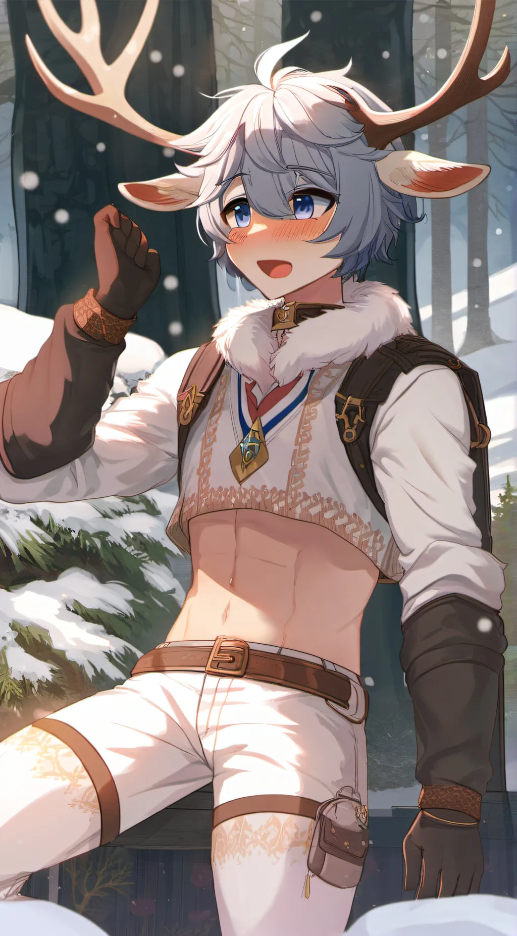 ai character: Ray background