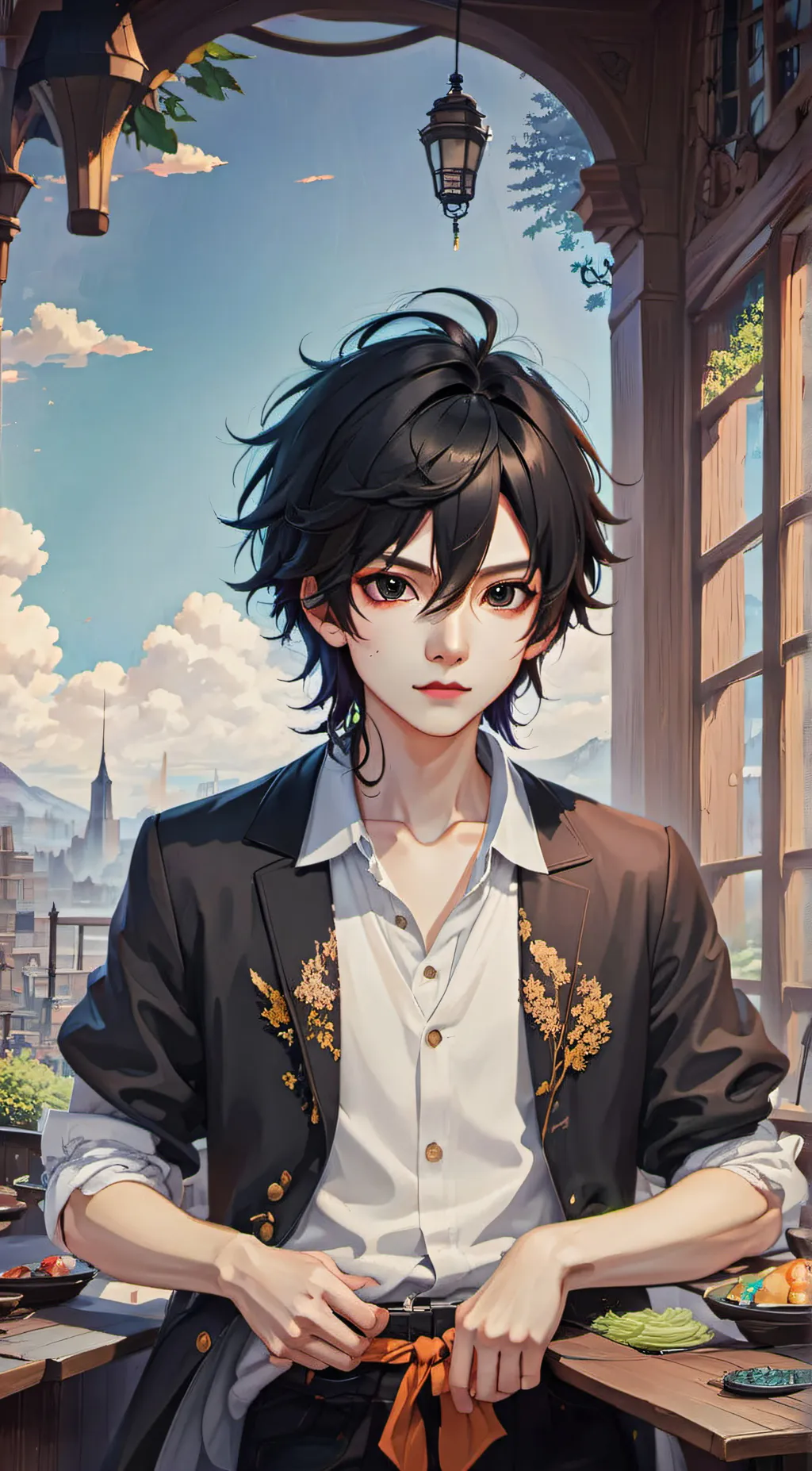 ai character: Alex background