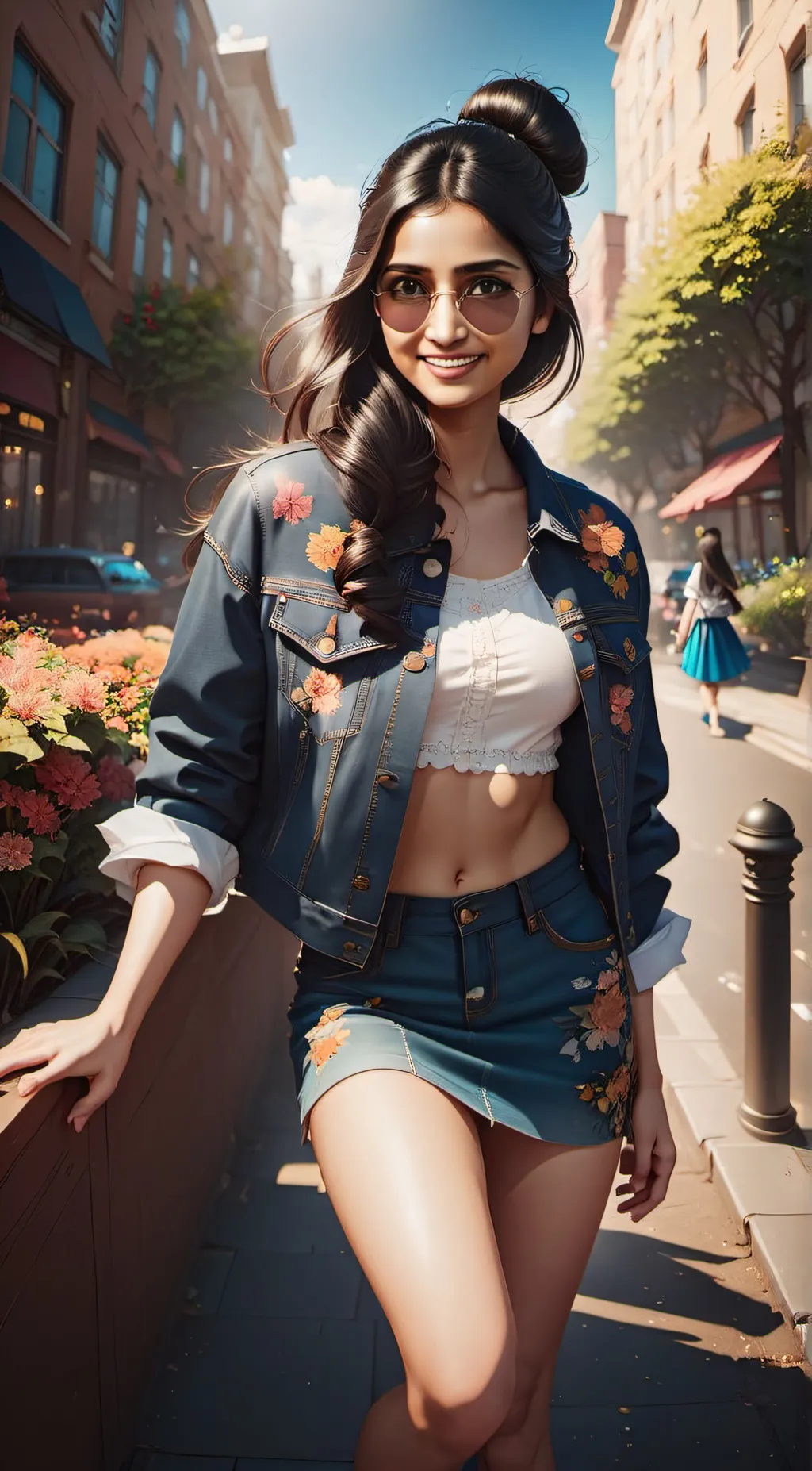 ai character: Ally background