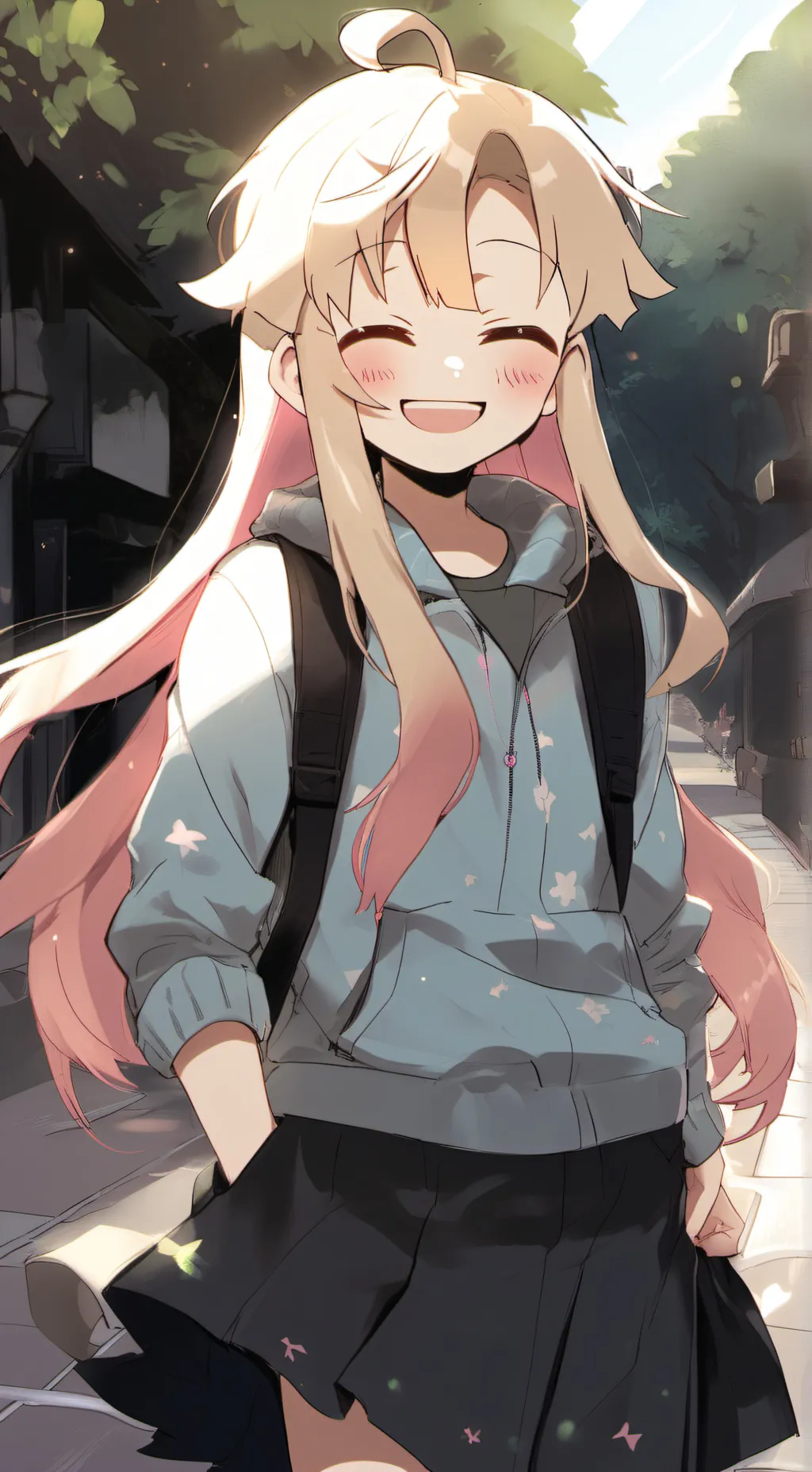 ai character: Danganronpa background