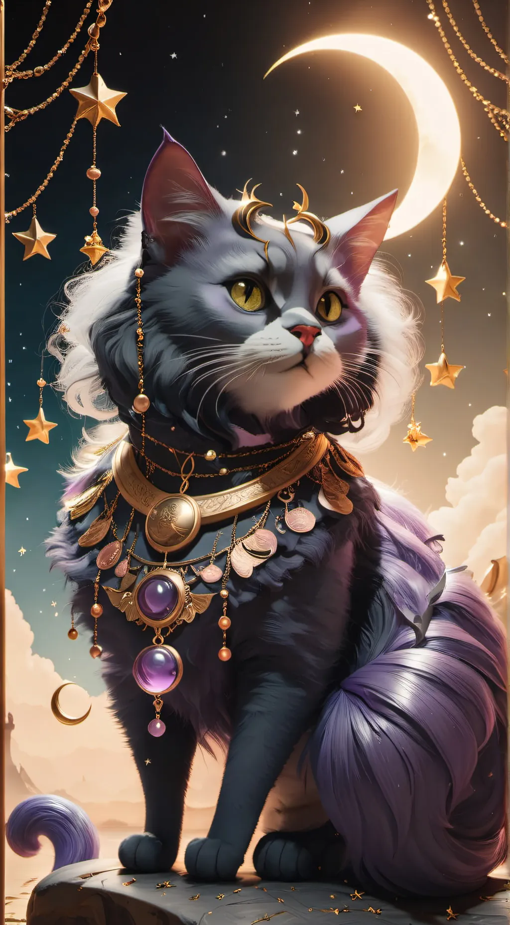 ai character: Catnap background