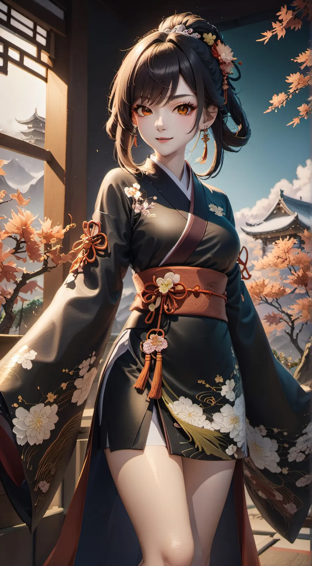 ai character: Natsumi background
