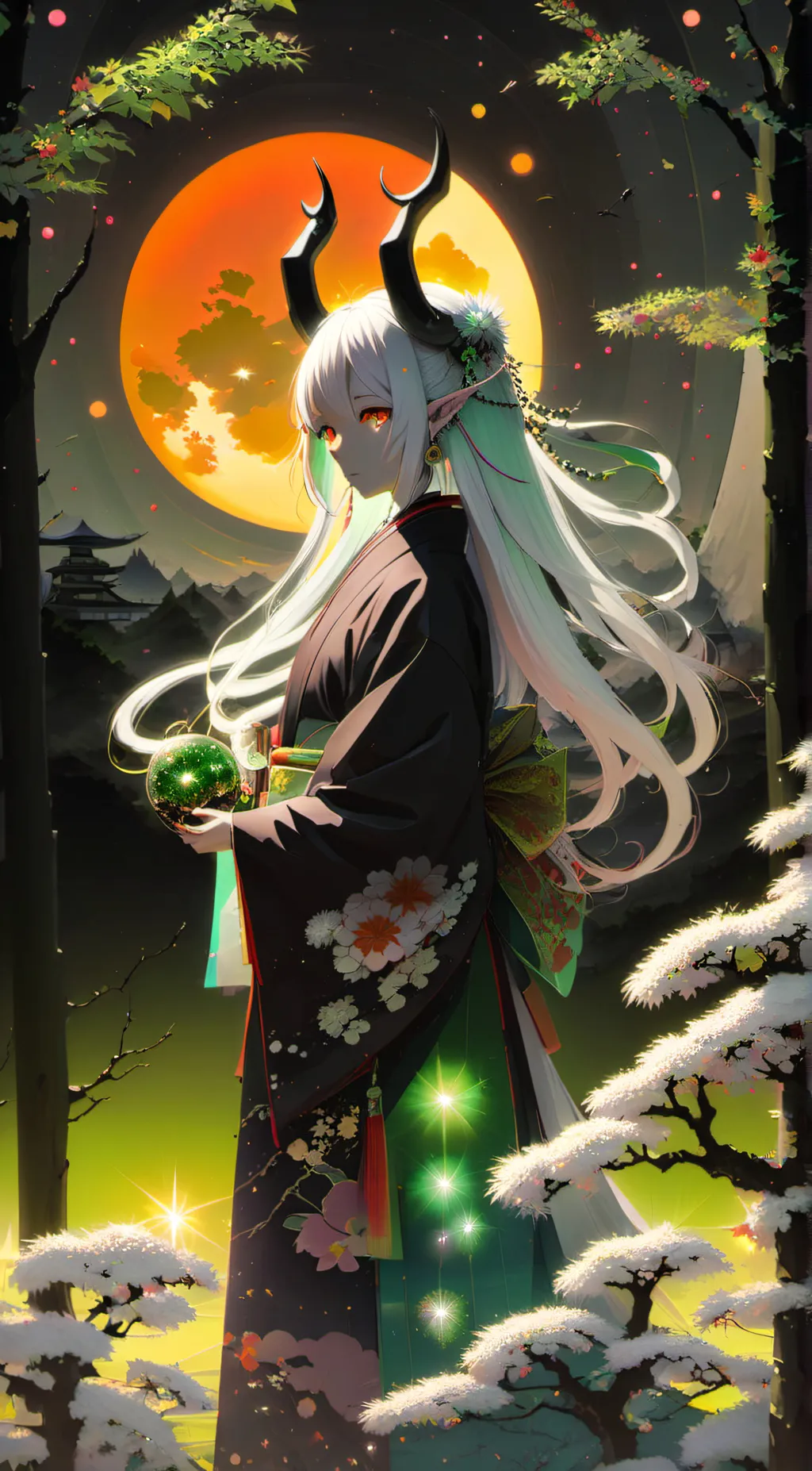 ai character: Garua background