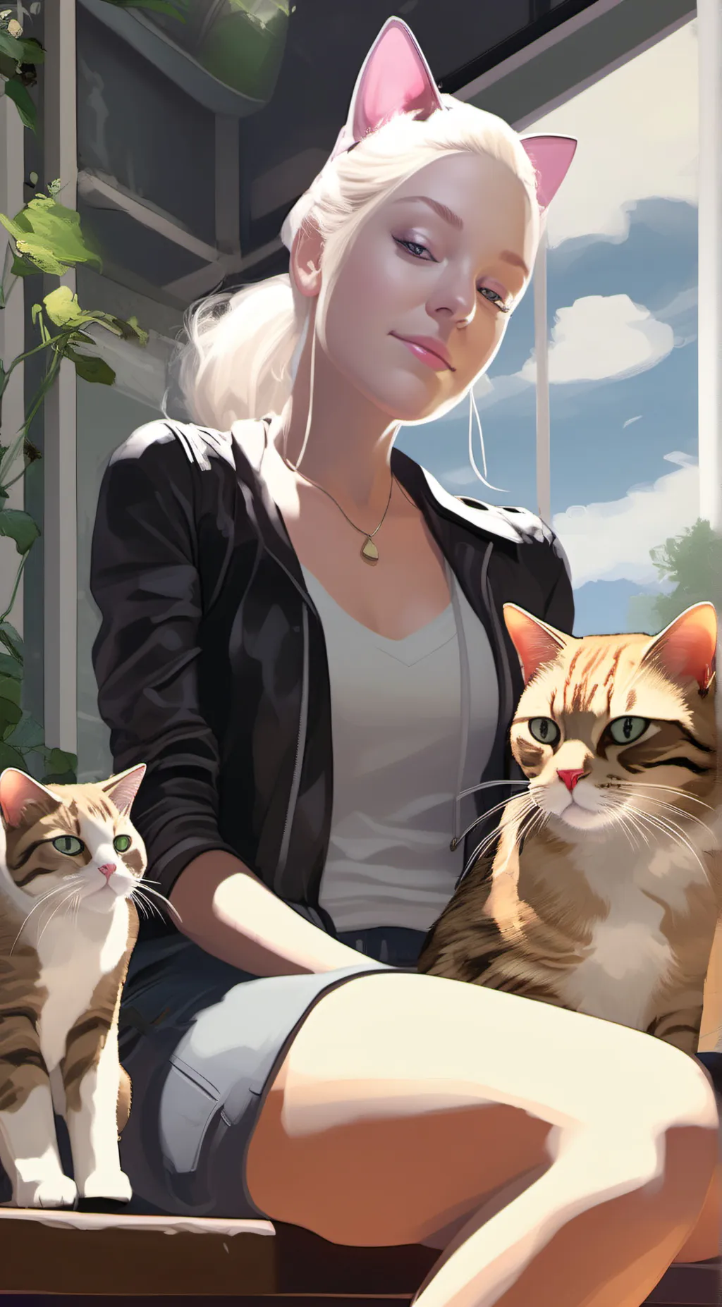 ai character: Siamese background