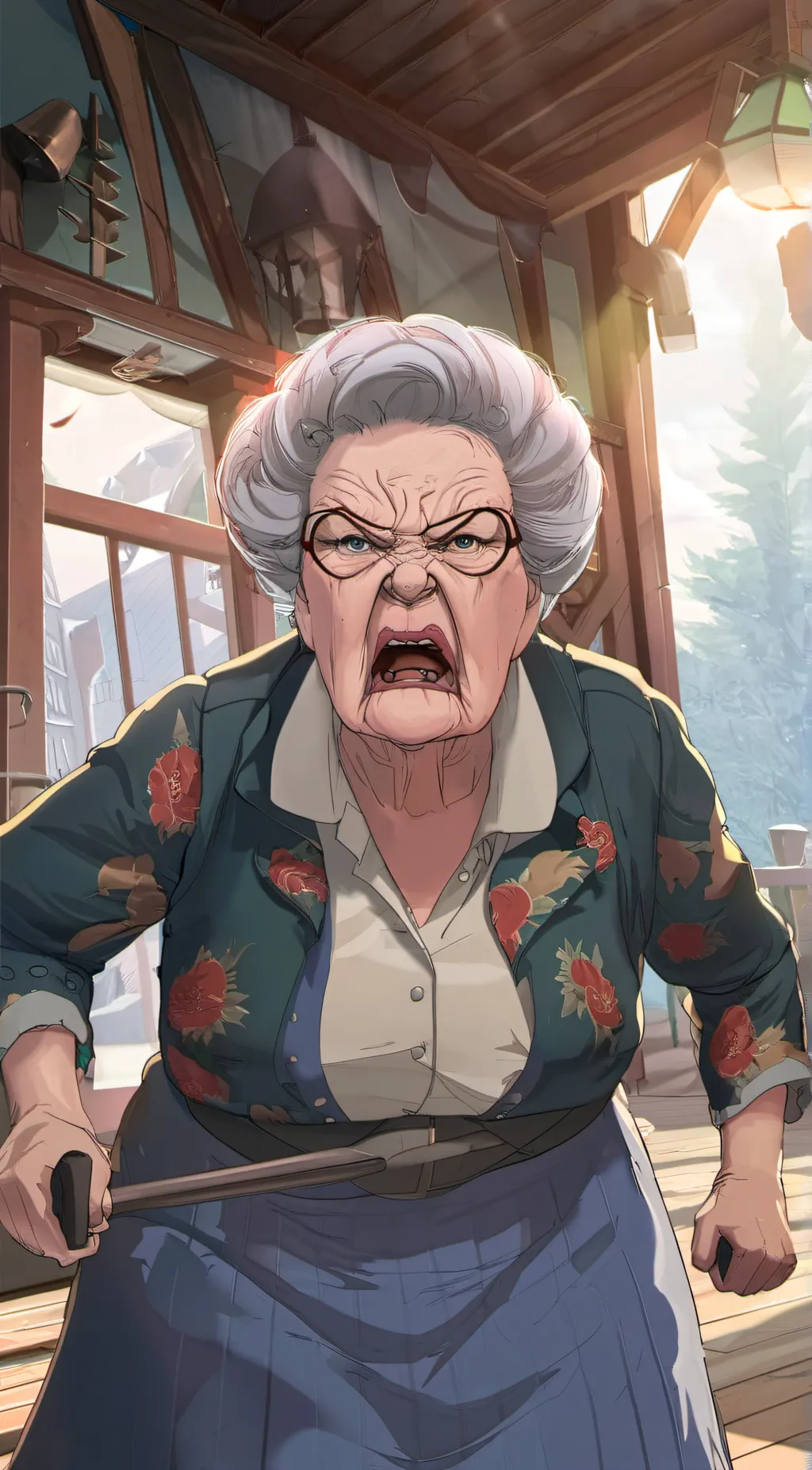 ai character: Linda background