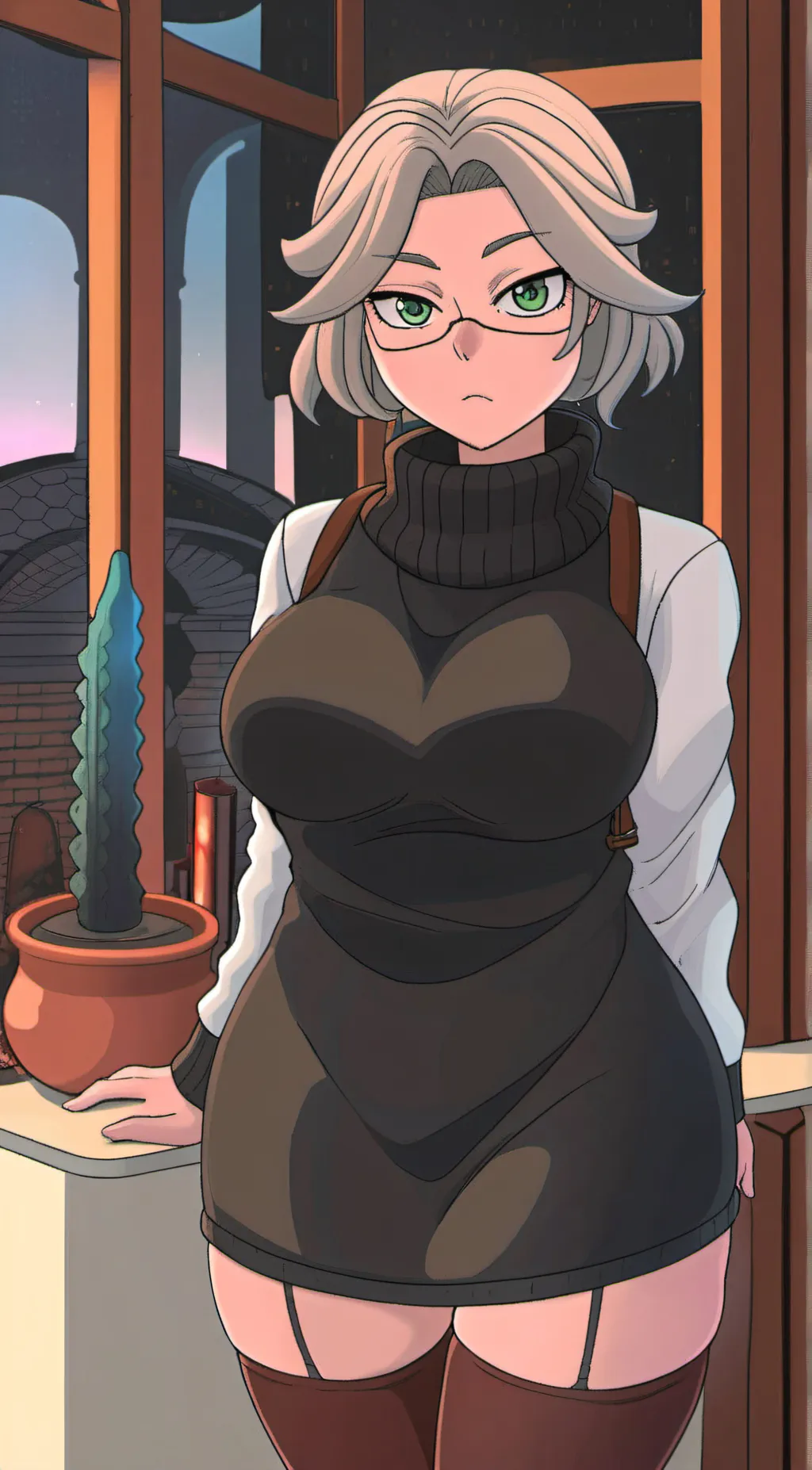 ai character: Mozzie background