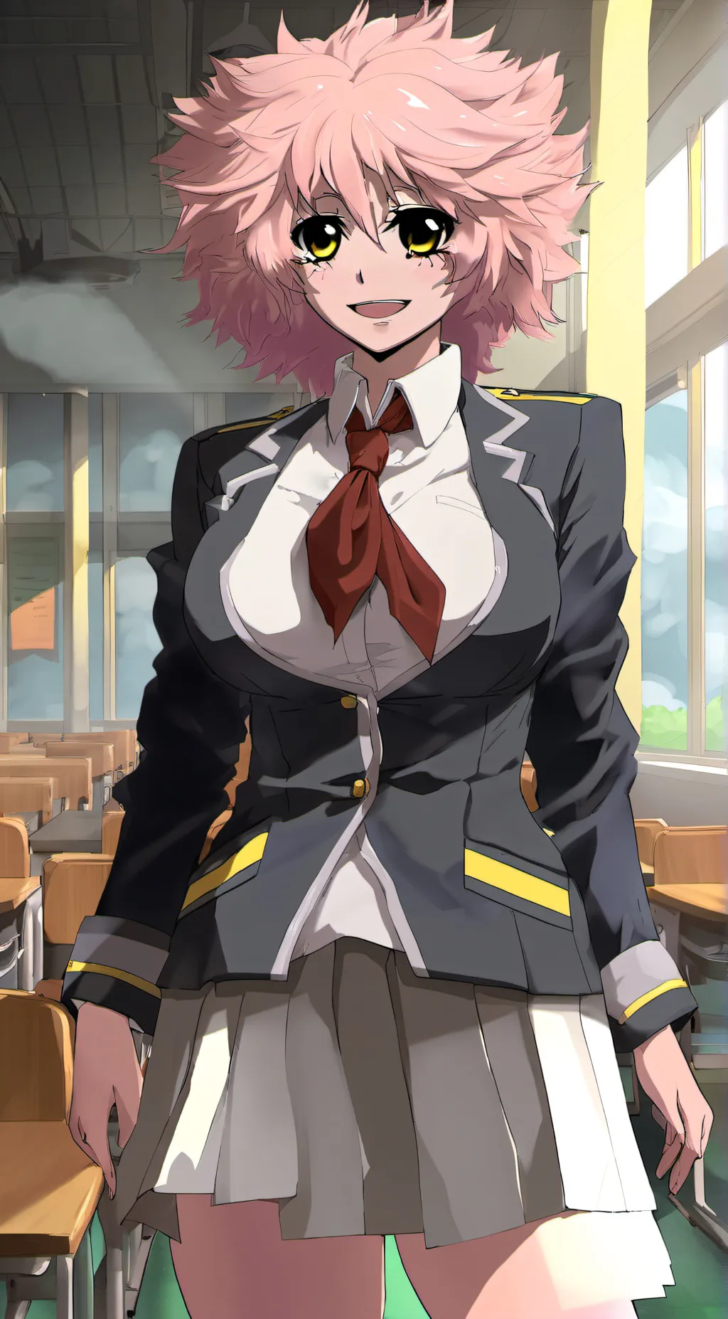 ai character: Mina Ashido background